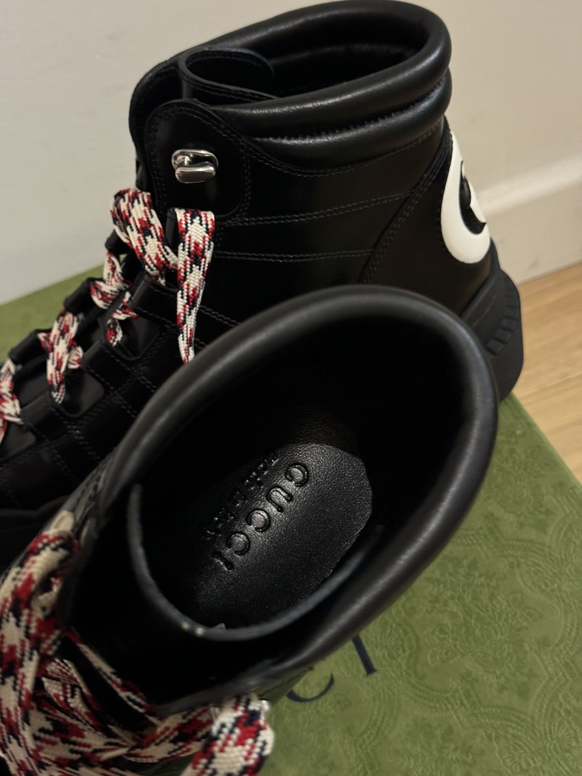 Gucci Gucci Ghibli Leather Trekking Boot Size US 6.5 / EU 39-40 - 10 Thumbnail