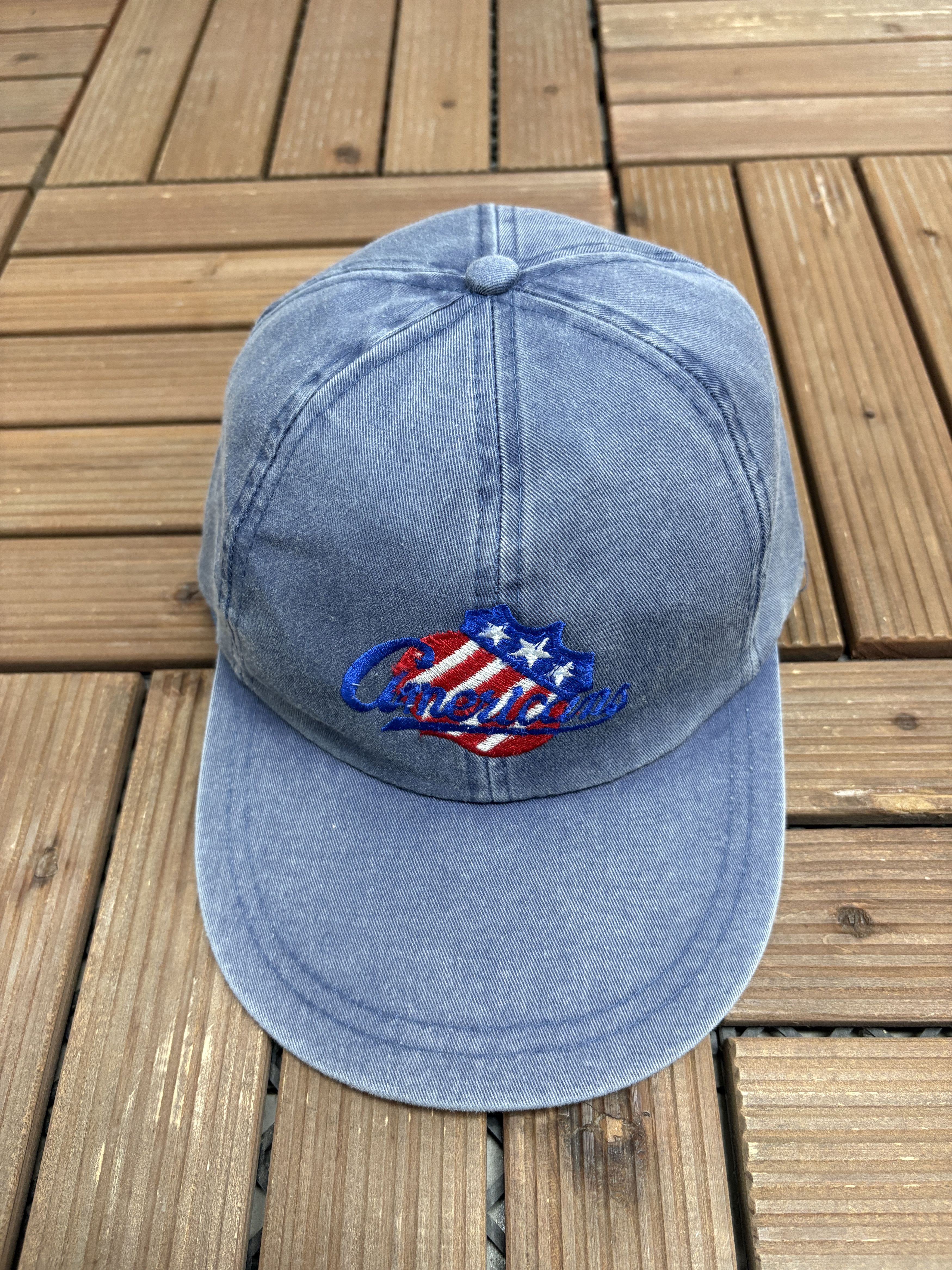 Vintage Rochester Americans Vintage Blue Metal Clasp Hat Cap Size ONE SIZE - 2 Thumbnail