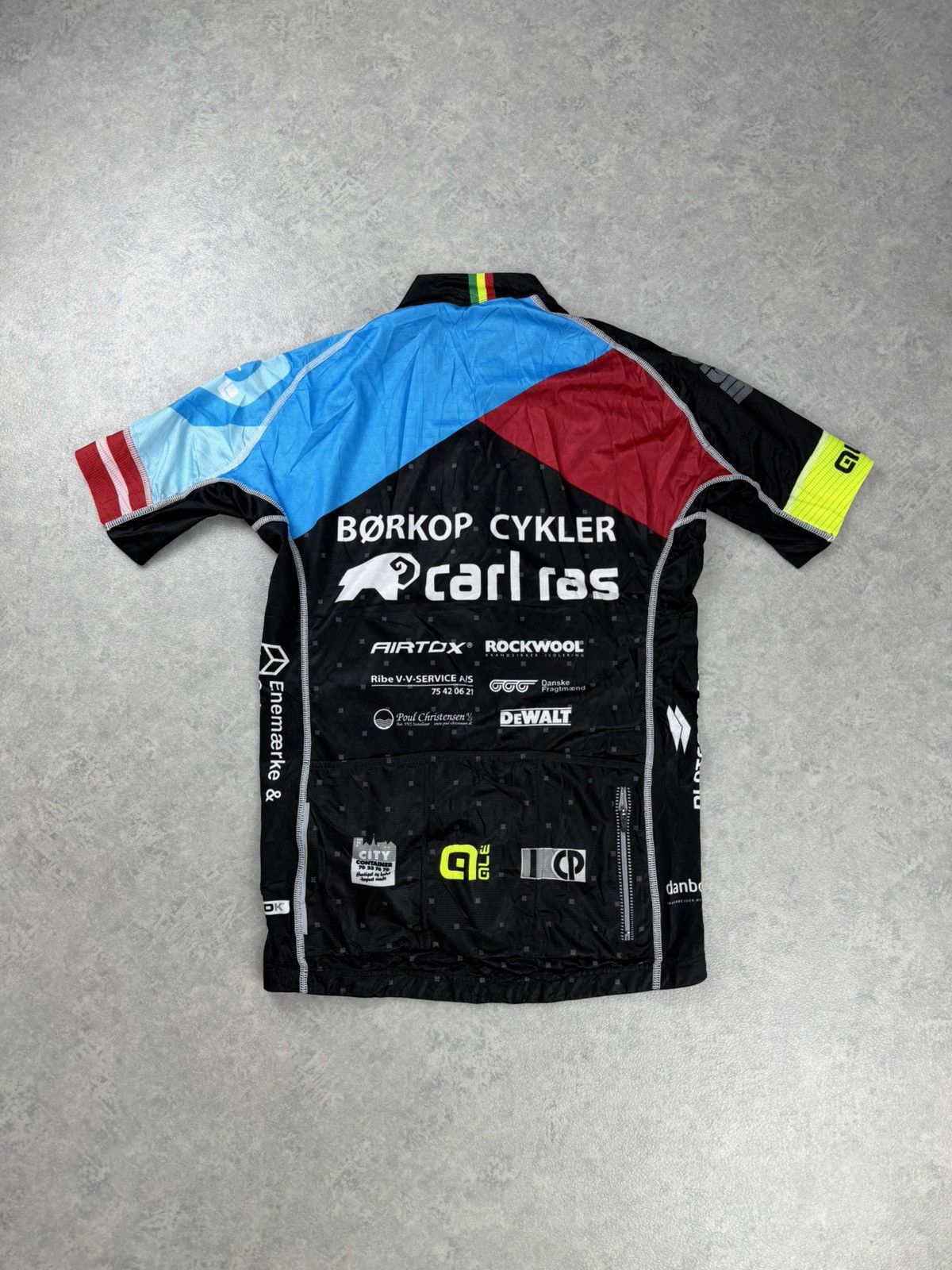 Other ALE Cycling Jersey Borkop Cykler Carl Ras Team Italy Size M Size US M / EU 48-50 / 2 - 10 Thumbnail