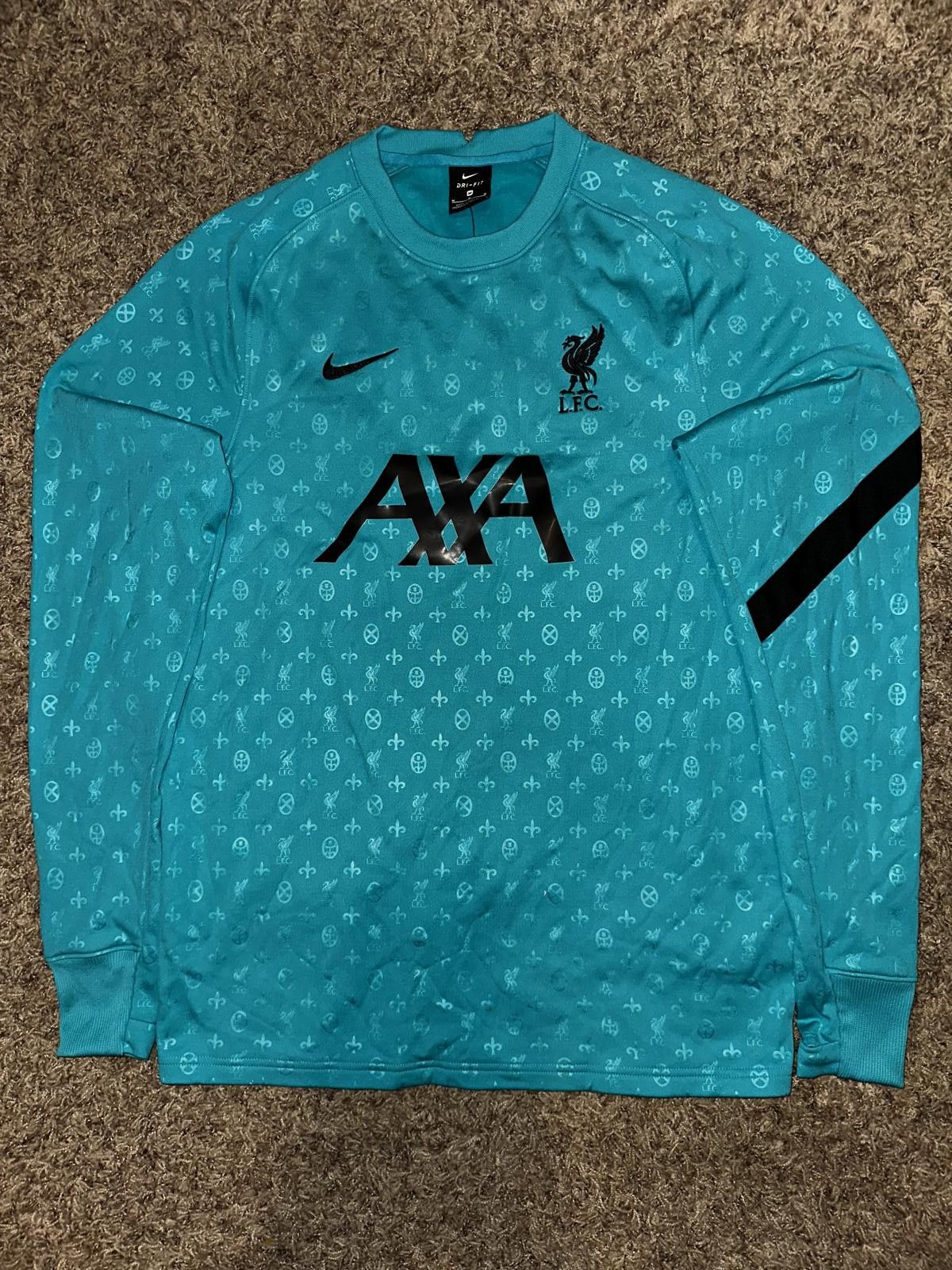 Nike Nike Men’s 2020-21 Liverpool U23 Player Issue Pre-Match Training Sweater Top Size US M / EU 48-50 / 2 - 1 Thumbnail