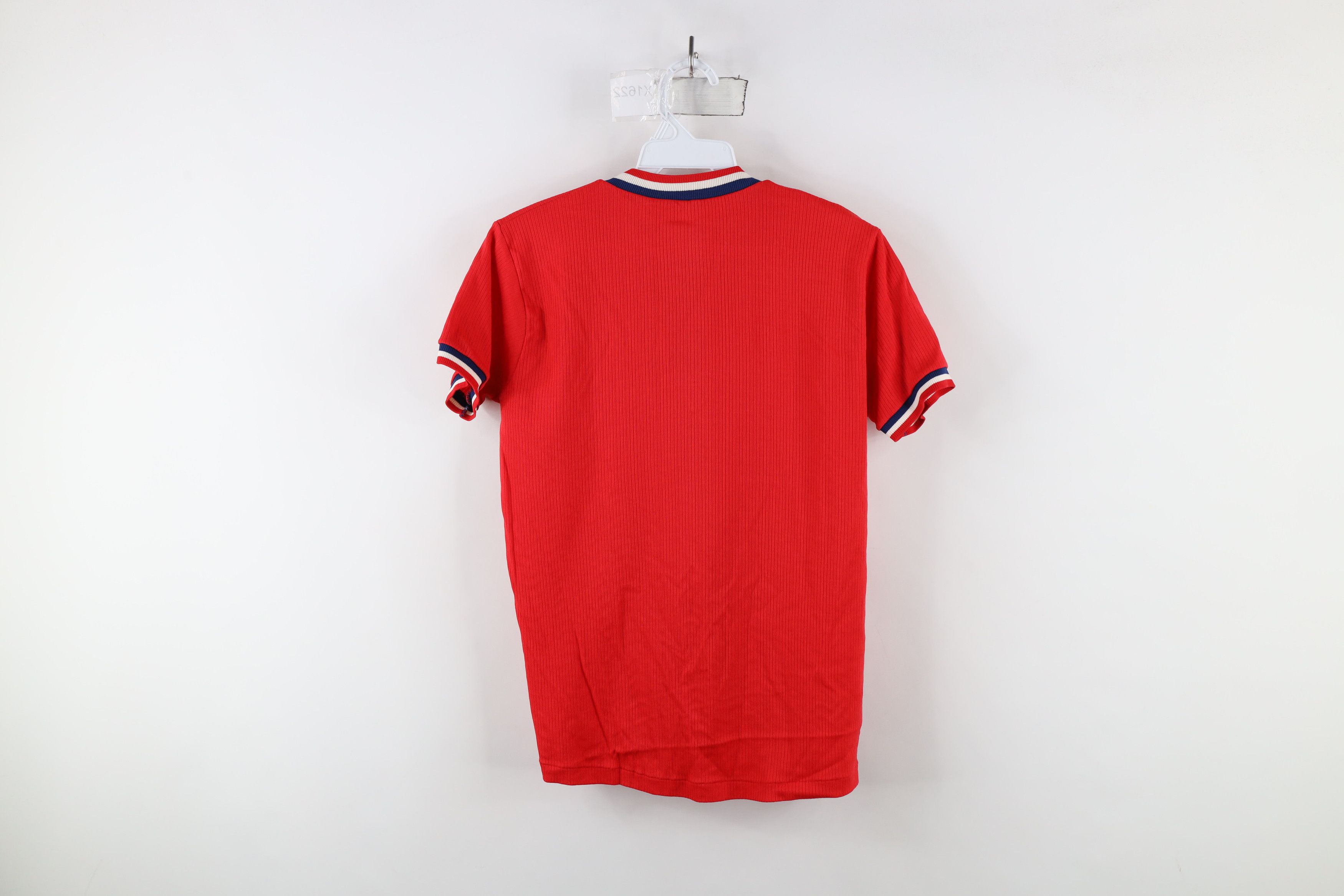 Vintage Vintage 60s 70s Streetwear Ribbed Knit Ringer T-Shirt USA Size S / US 4 / IT 40 - 8 Thumbnail
