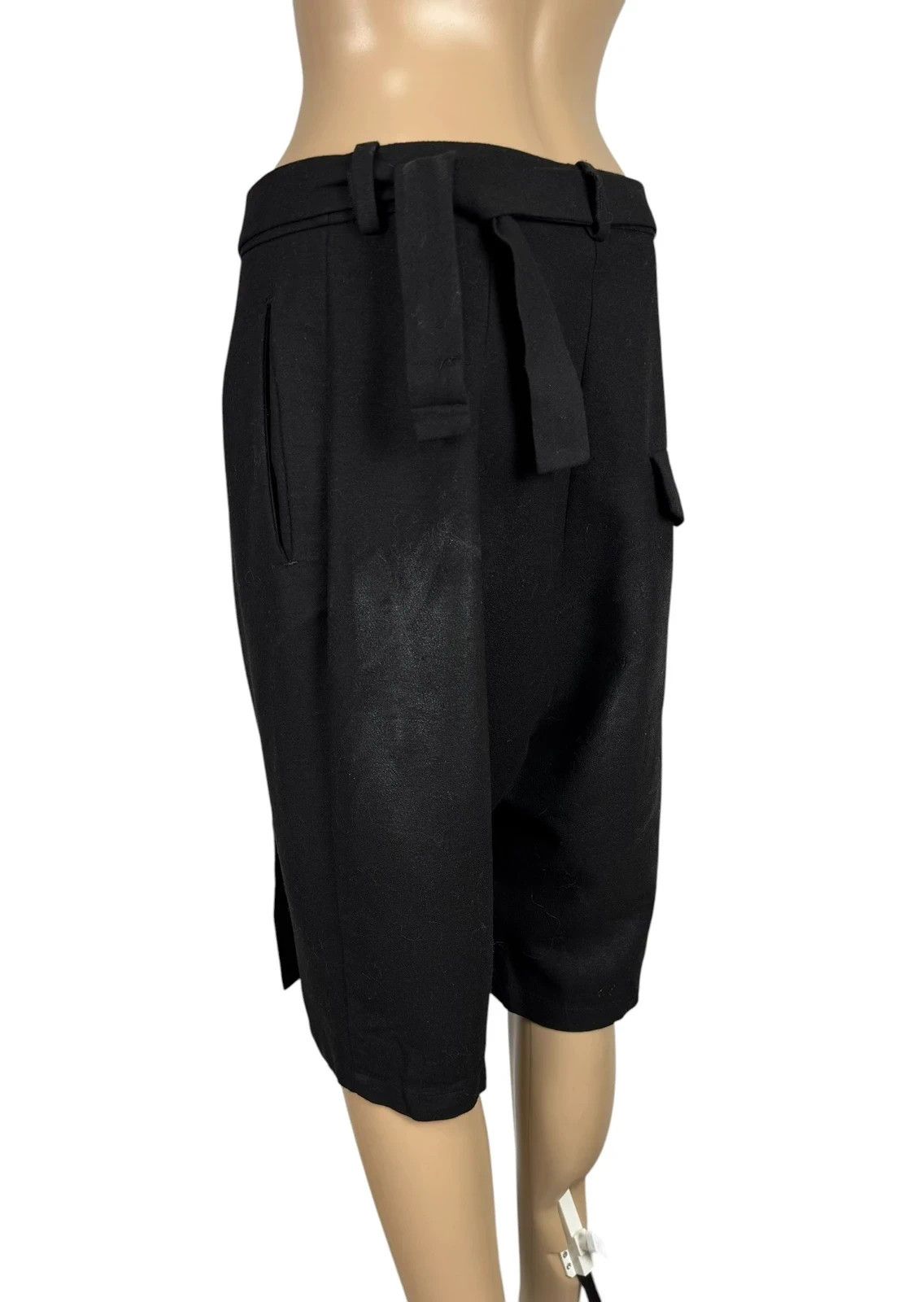 Masnada Masnada Shorts Skirt Waxed Wool size D36 F38 Size 28" / US 6 / IT 42 - 8 Thumbnail