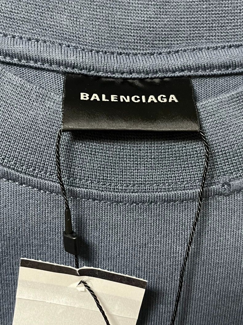 Balenciaga Balenciaga Haze blue splash-ink BB short sleeve Size US S / EU 44-46 / 1 - 4 Thumbnail