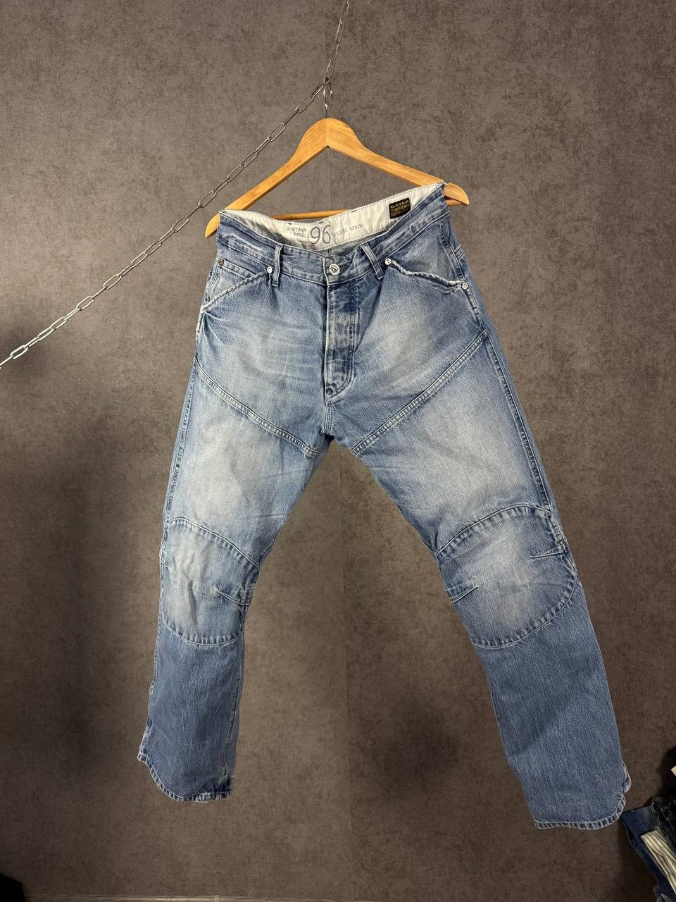 G-Star G Star Raw vintage biker jeans Size US 34 / EU 50 - 1 Thumbnail