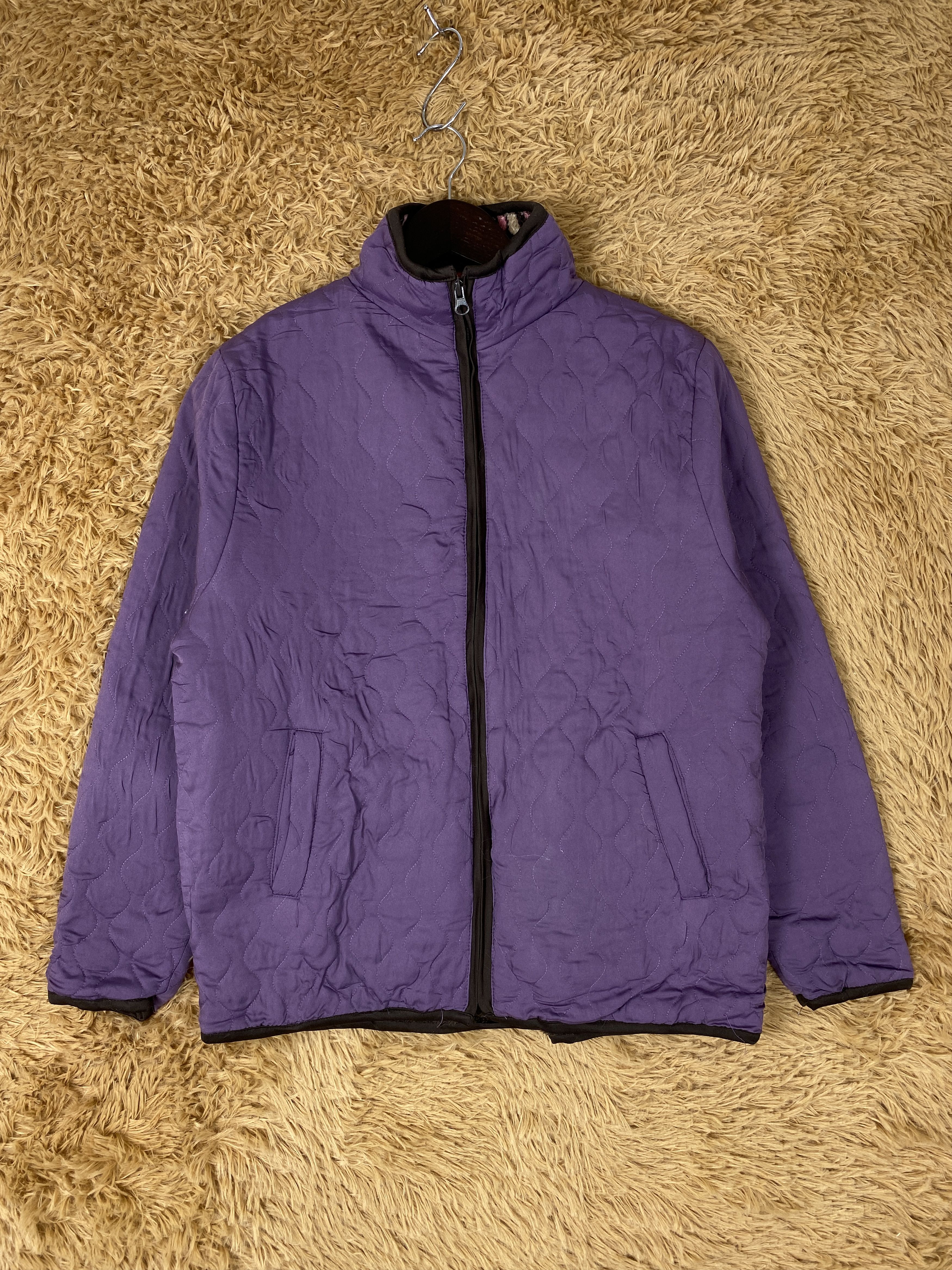 Japanese Brand × Vintage Vintage Japanese Brand Quilted Fleece Lining Jacket Size US XS / EU 42 / 0 - 1 Thumbnail