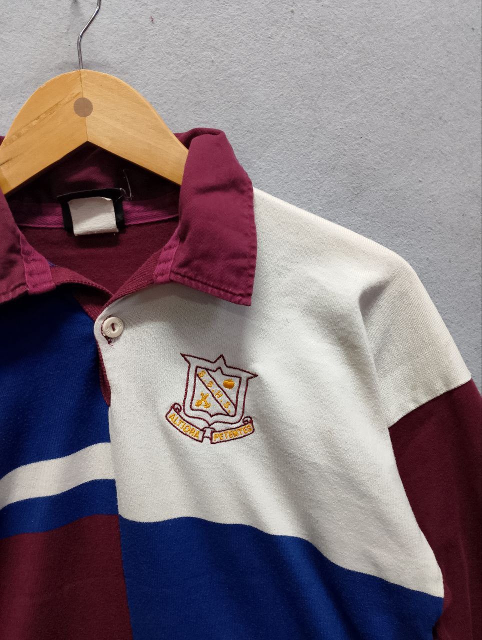 Canterbury of New Zealand Vintage 90s Canterbury Rugby Jersey Made in Australia Size US M / EU 48-50 / 2 - 2 Thumbnail