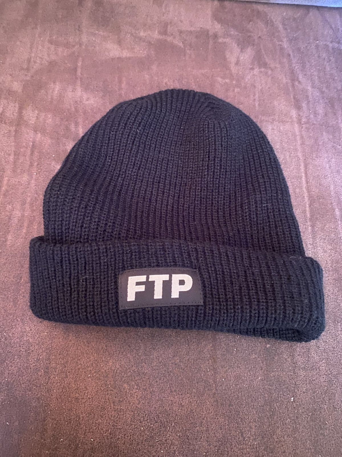 Fuck The Population FTP Black Beanie Size ONE SIZE - 1 Thumbnail