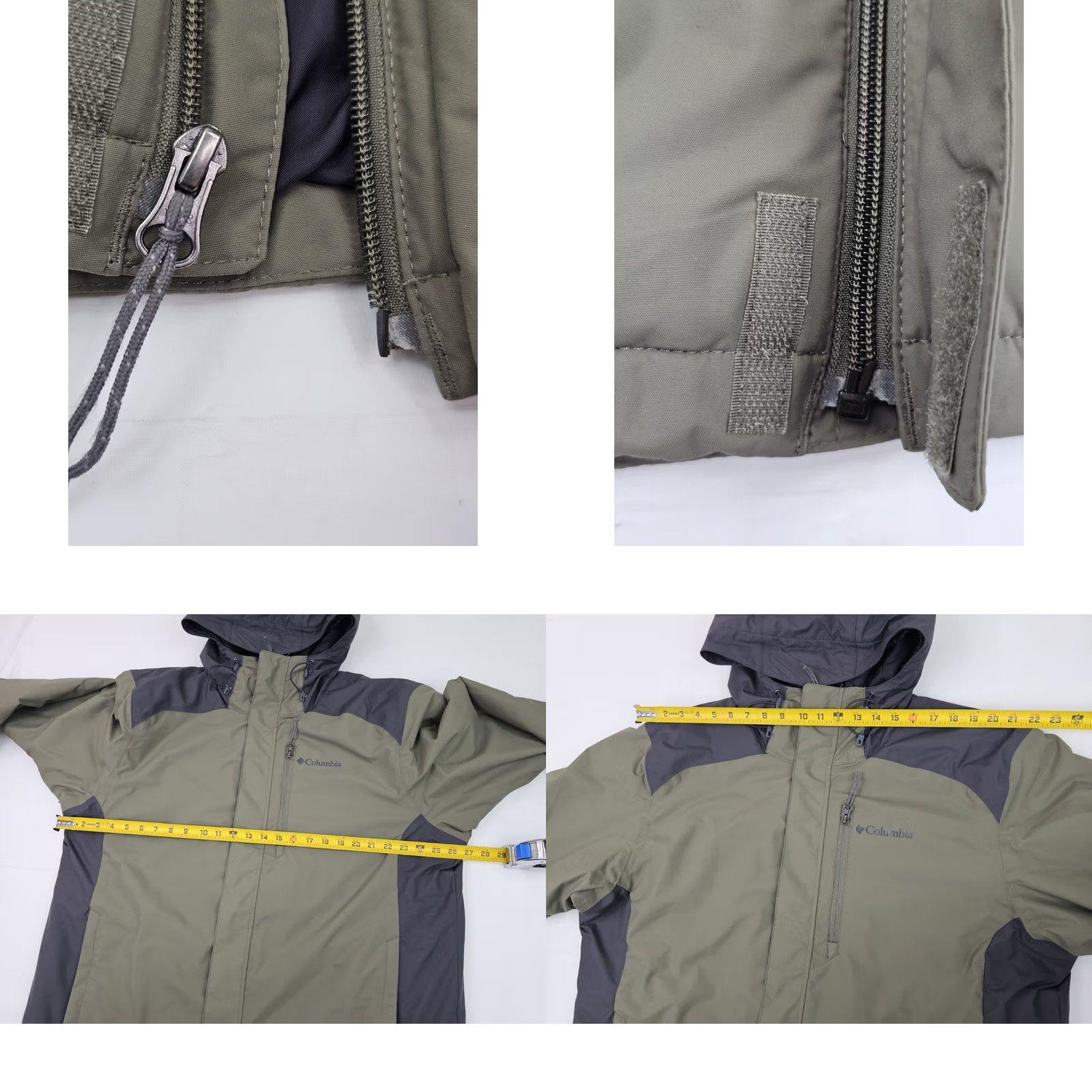 Vintage Columbia Tipton Peak Omni-Tech Reflective Insulated Jacket Men XL Olive Green Jacket Size US XL / EU 56 / 4 - 8 Thumbnail