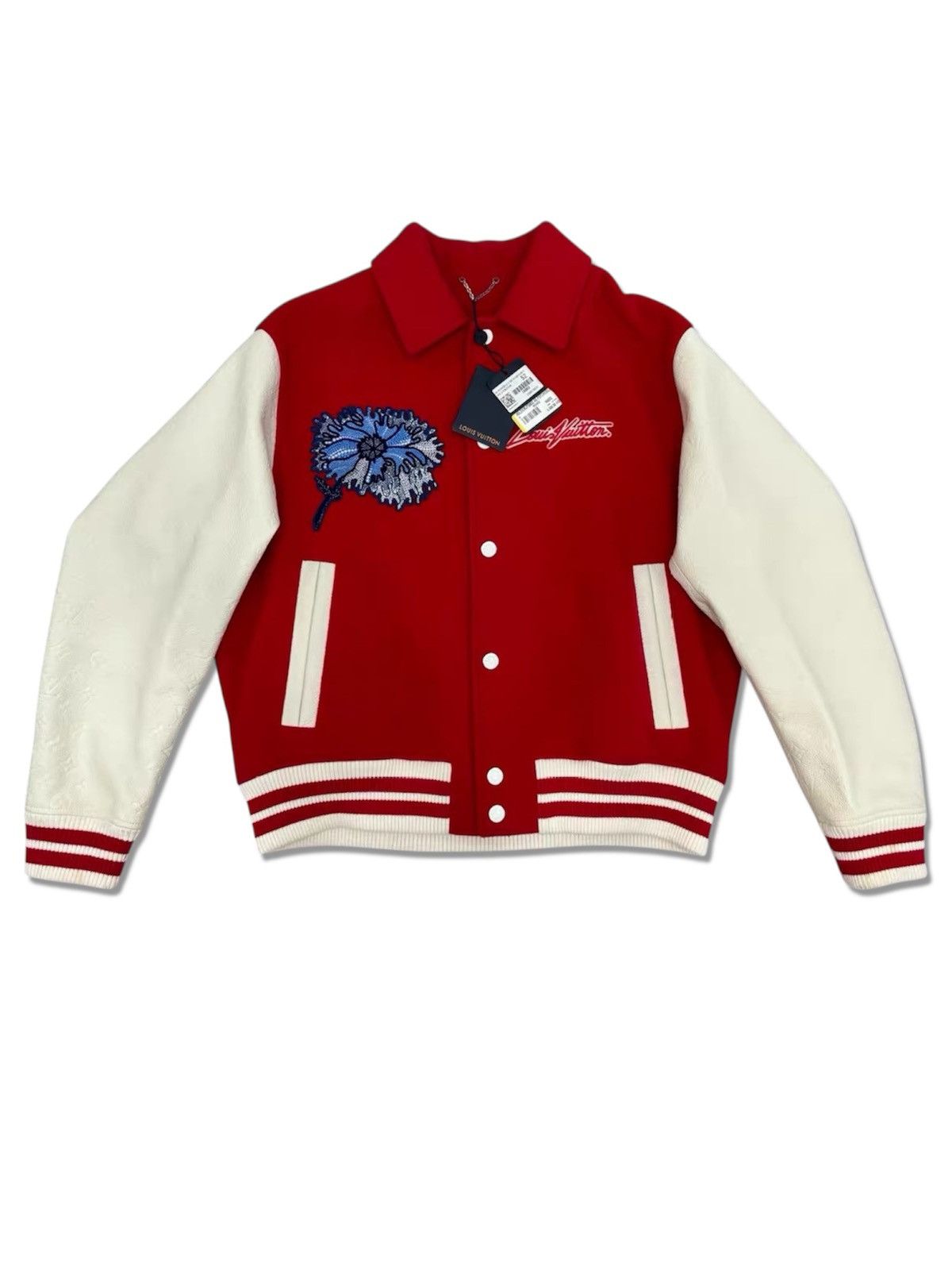 Louis Vuitton × Yayoi Kusama Louis Vuitton x Yayoi Kusama 50 Flower Varsity jacket Size US M / EU 48-50 / 2 - 1 Thumbnail