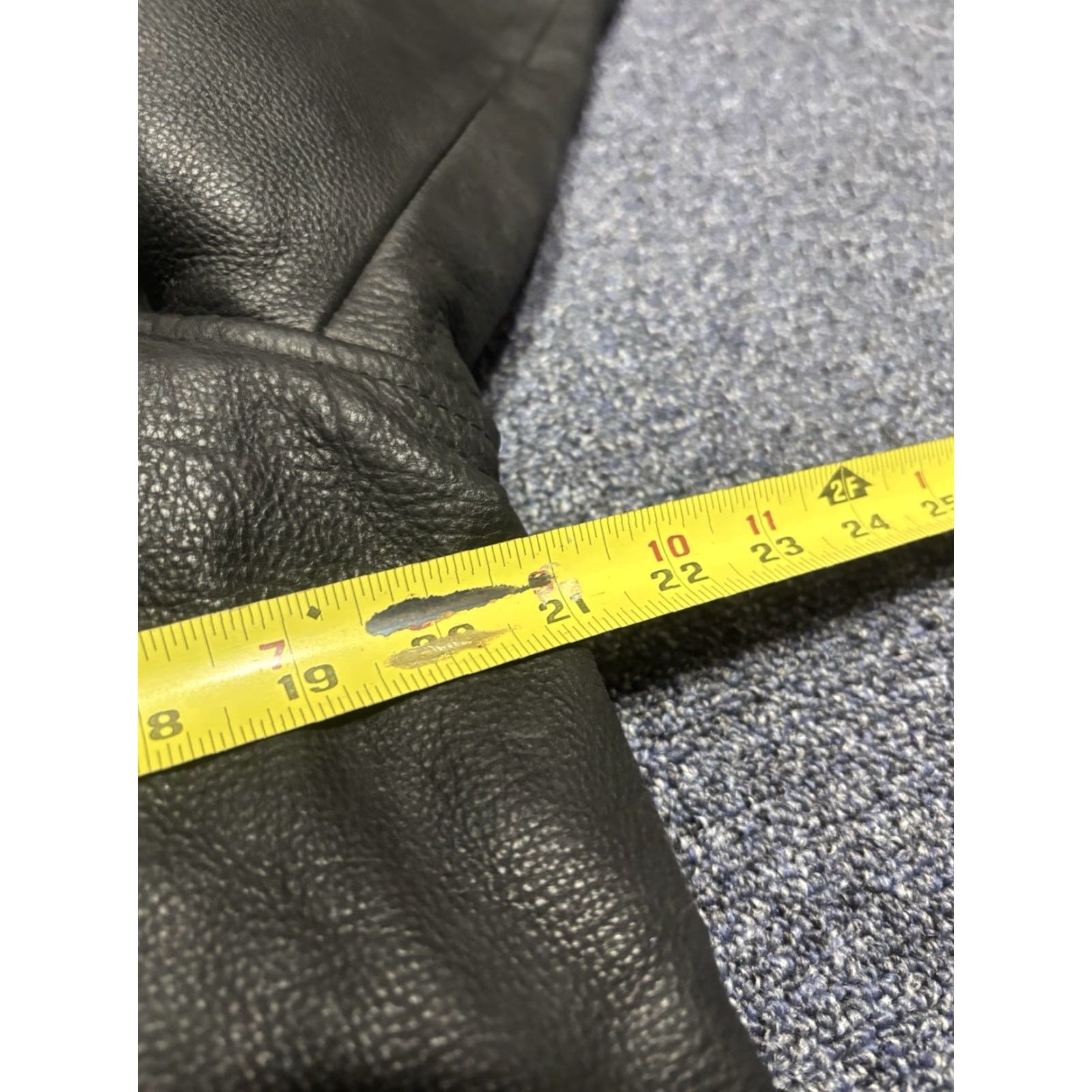 Vintage VINTAGE USA Bikers Dream Apparel Leather Motorcycle Jacket Womens XL Black Sixteen Detail Quilted Braided Back Stud Side Elastic Size XL / US 12-14 / IT 48-50 - 3 Thumbnail