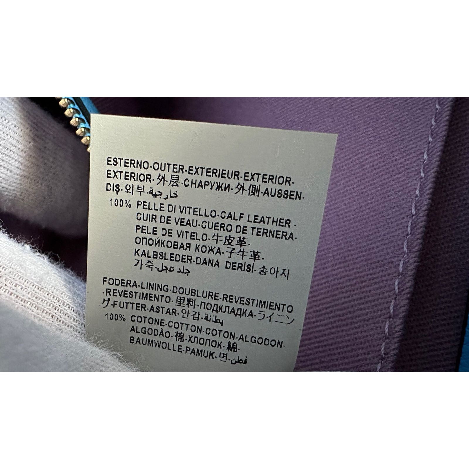 Versace Versace Medusa Head Leather Blue Medium Hobo Bag 1000699 Size ONE SIZE - 16 Thumbnail