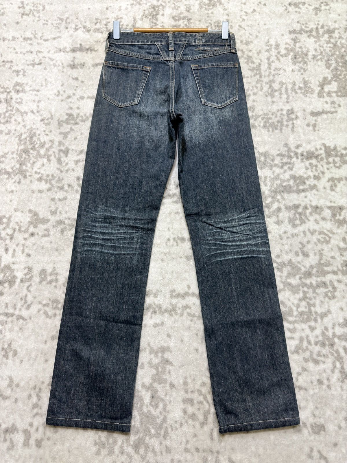 Marithe + Francois Girbaud Vintage Marithé François Girbaud Whiskered Denim Jeans Size US 26 / EU 42 - 2 Thumbnail