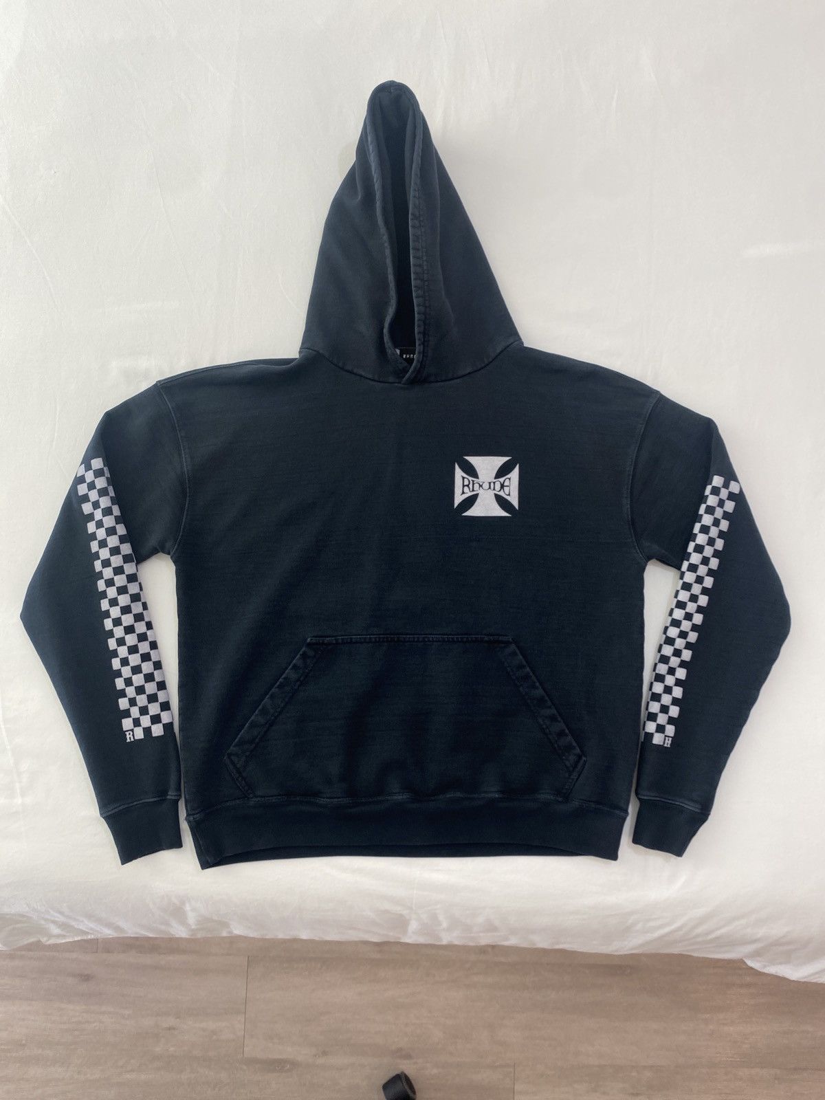 Rhude Rhude Classic Checker Hoodie Size US S / EU 44-46 / 1 - 2 Thumbnail