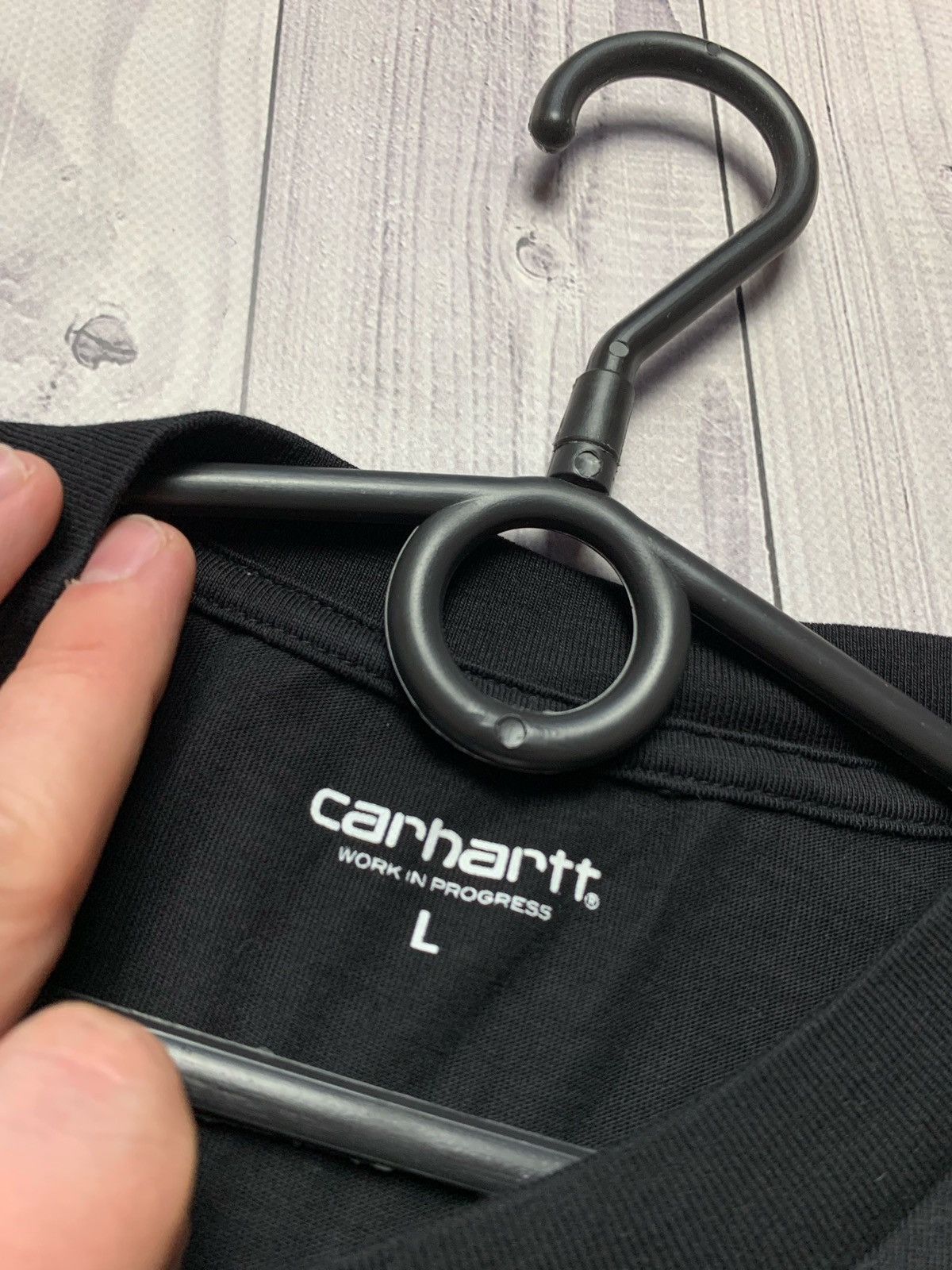 Carhartt Wip × Vintage Carhartt wip vintage long sleeve tee Size L Size US L / EU 52-54 / 3 - 4 Thumbnail