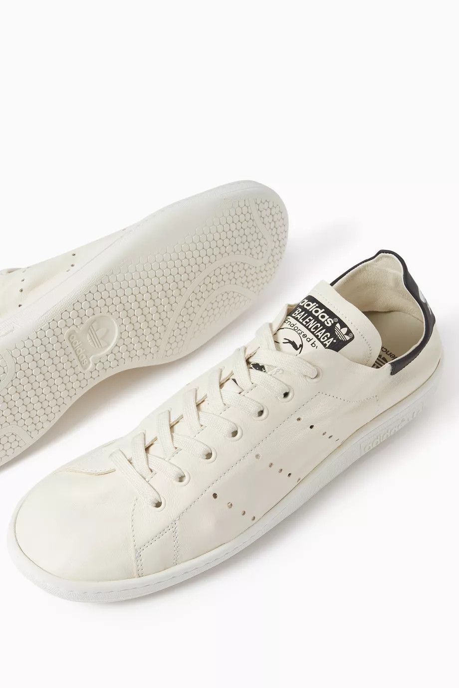 Adidas × Balenciaga o1w1db10824 Stan Smith Sneakers in White Size US 10 / EU 43 - 4 Thumbnail