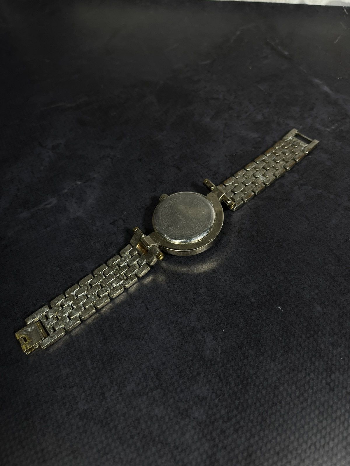 Jewelry Gold-Tone Rhinestone Watch, Japan Quartz, Vintage Style Size ONE SIZE - 9 Thumbnail