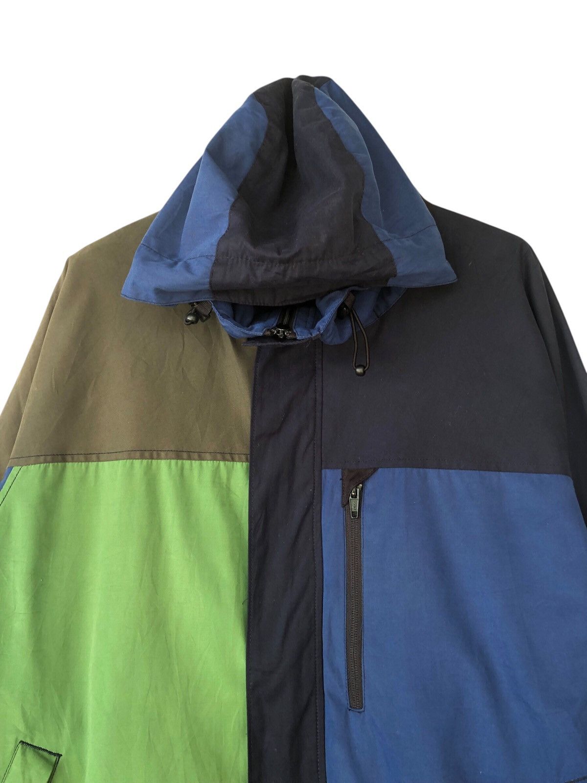GU × Japanese Brand × Undercover Gu Colour Block Outdoor Jacket Size US XL / EU 56 / 4 - 4 Thumbnail
