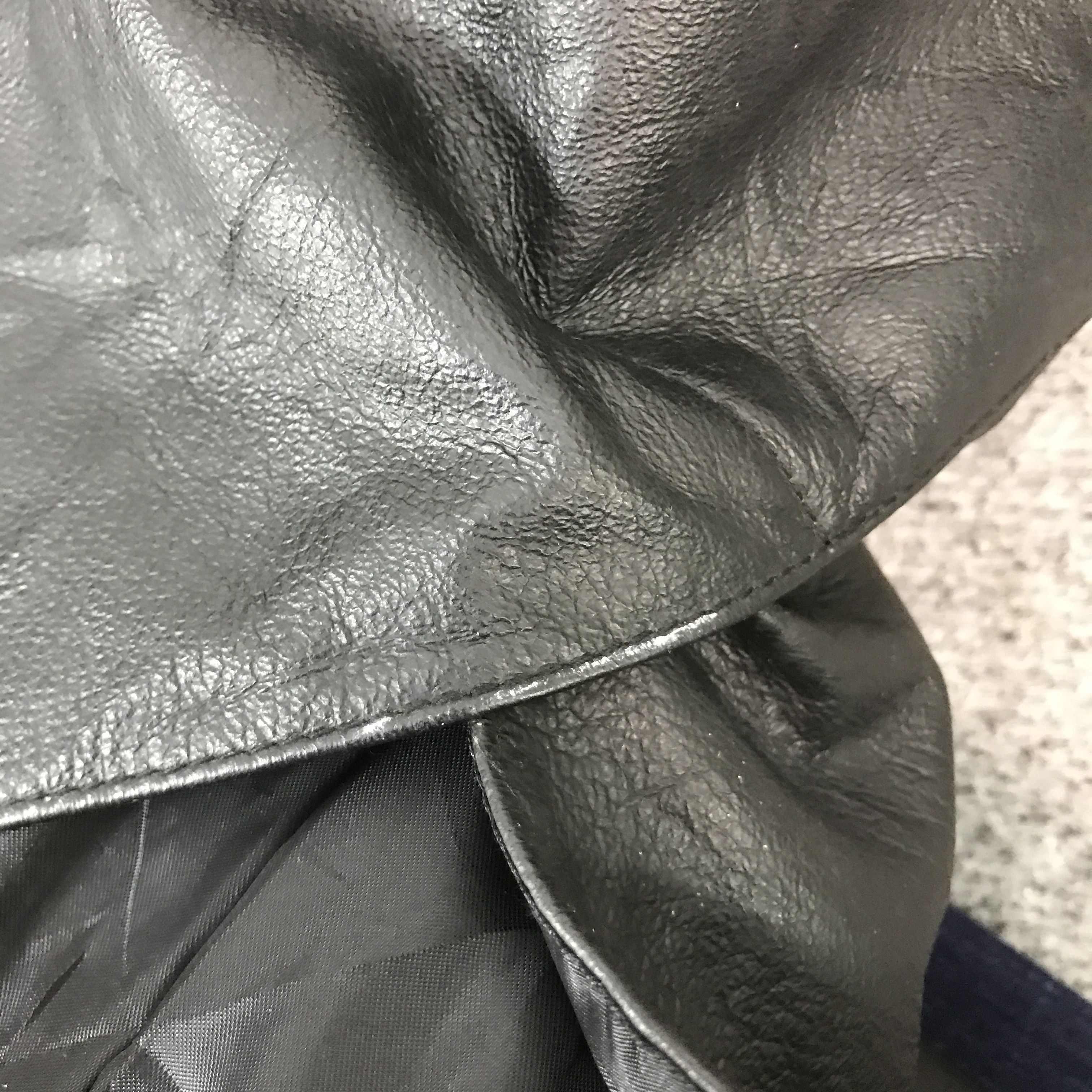 If Six Was Nine JAPAN ABX LEATHER BLACK STYLE COAT JACKET K65B5 Size US M / EU 48-50 / 2 - 10 Thumbnail