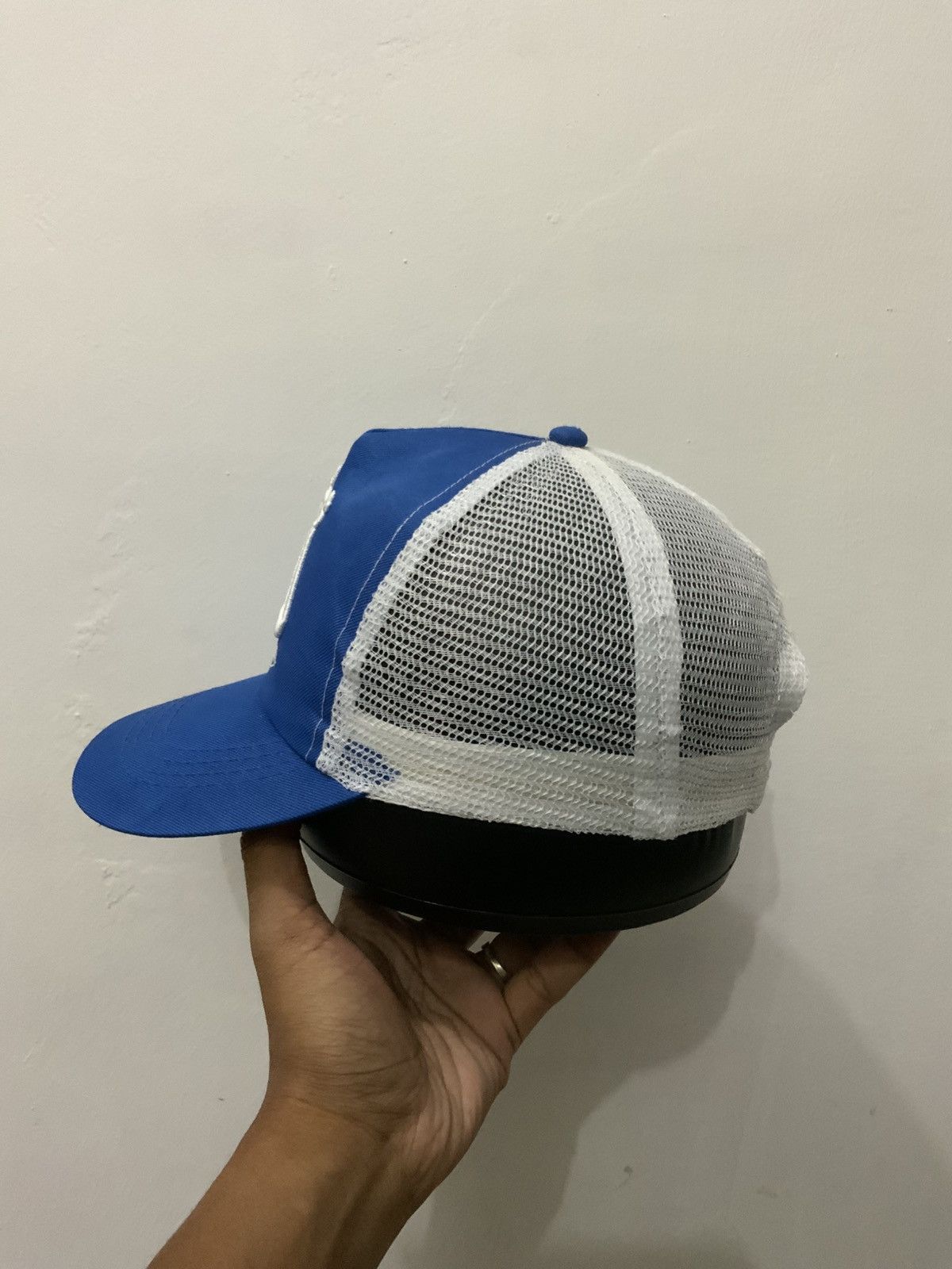 If Six Was Nine Indigo Embroidered Trucker Hat Size ONE SIZE - 2 Thumbnail