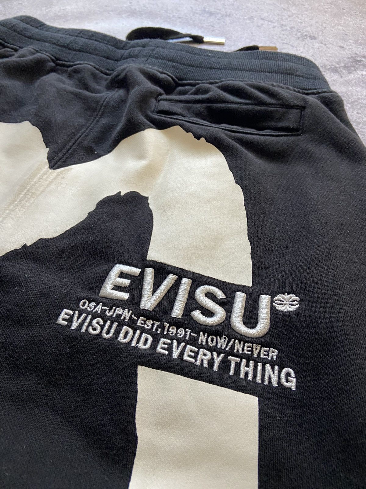 Evisu Mens Vintage Evisu Sweatpants Japanese brand style y2k pants Size US 34 / EU 50 - 3 Thumbnail