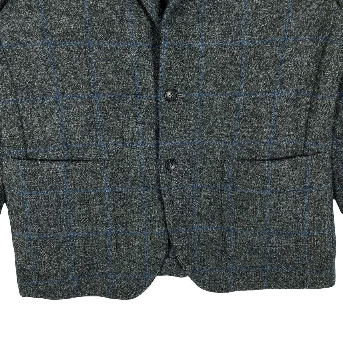 Harris Tweed Vintage FIDATO Harris Tweed Blazer Jacket Size 44S - 5 Thumbnail