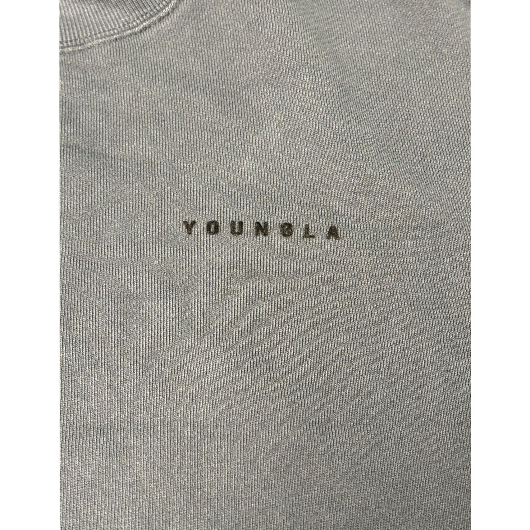 YoungLA VINTAGE YoungLA Sweatshirt Mens L Navy Blue Heavyweight Crewneck Size US L / EU 52-54 / 3 - 2 Thumbnail