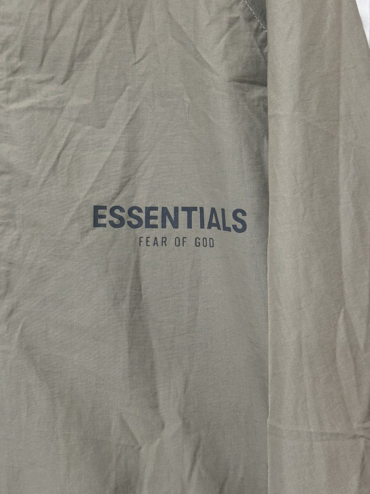 Fear of God Fear of God Essentials Track Jacket SZ Medium Moss 🔥 Size US M / EU 48-50 / 2 - 3 Thumbnail