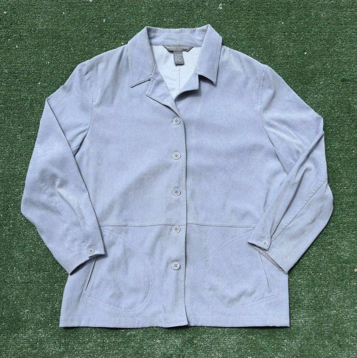 Other Baby Blue Button Up Shirt Size L / US 10 / IT 46 - 1 Thumbnail