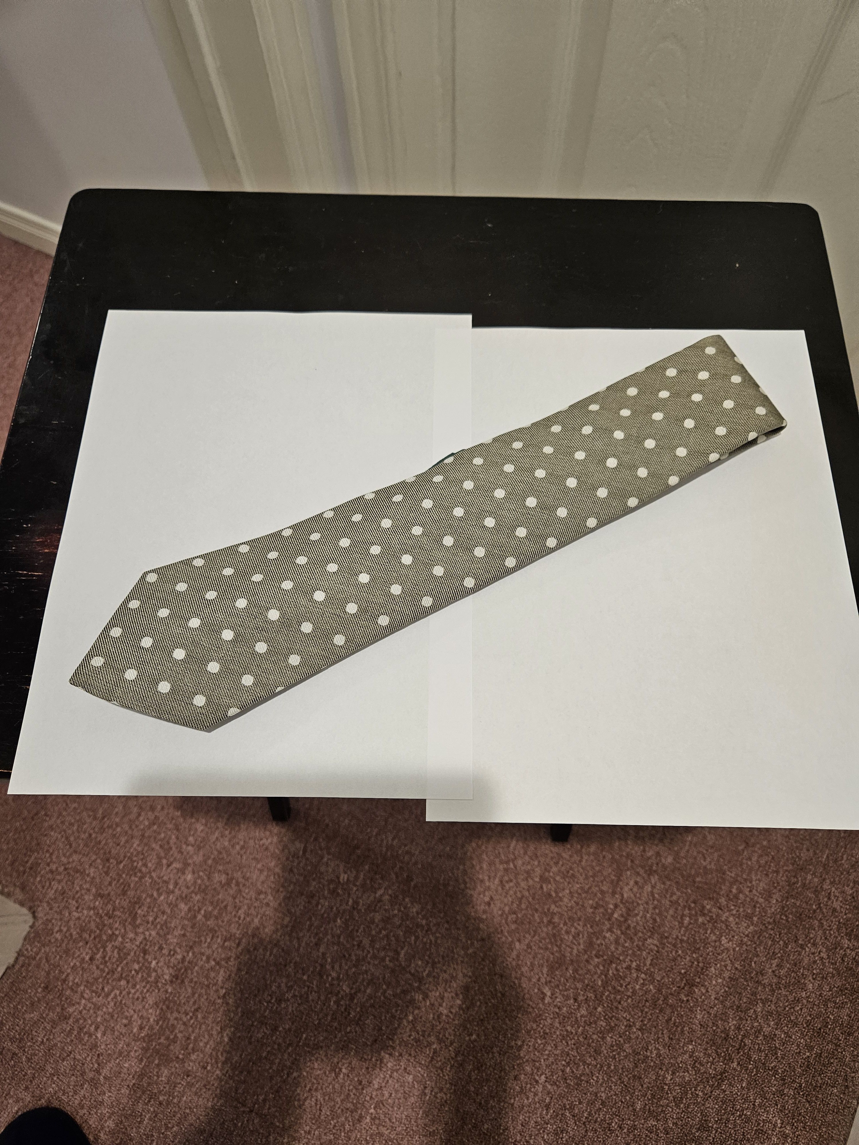 Other BLICK Necktie Eighty Polka Dots (Made in Italy) Size ONE SIZE - 4 Thumbnail