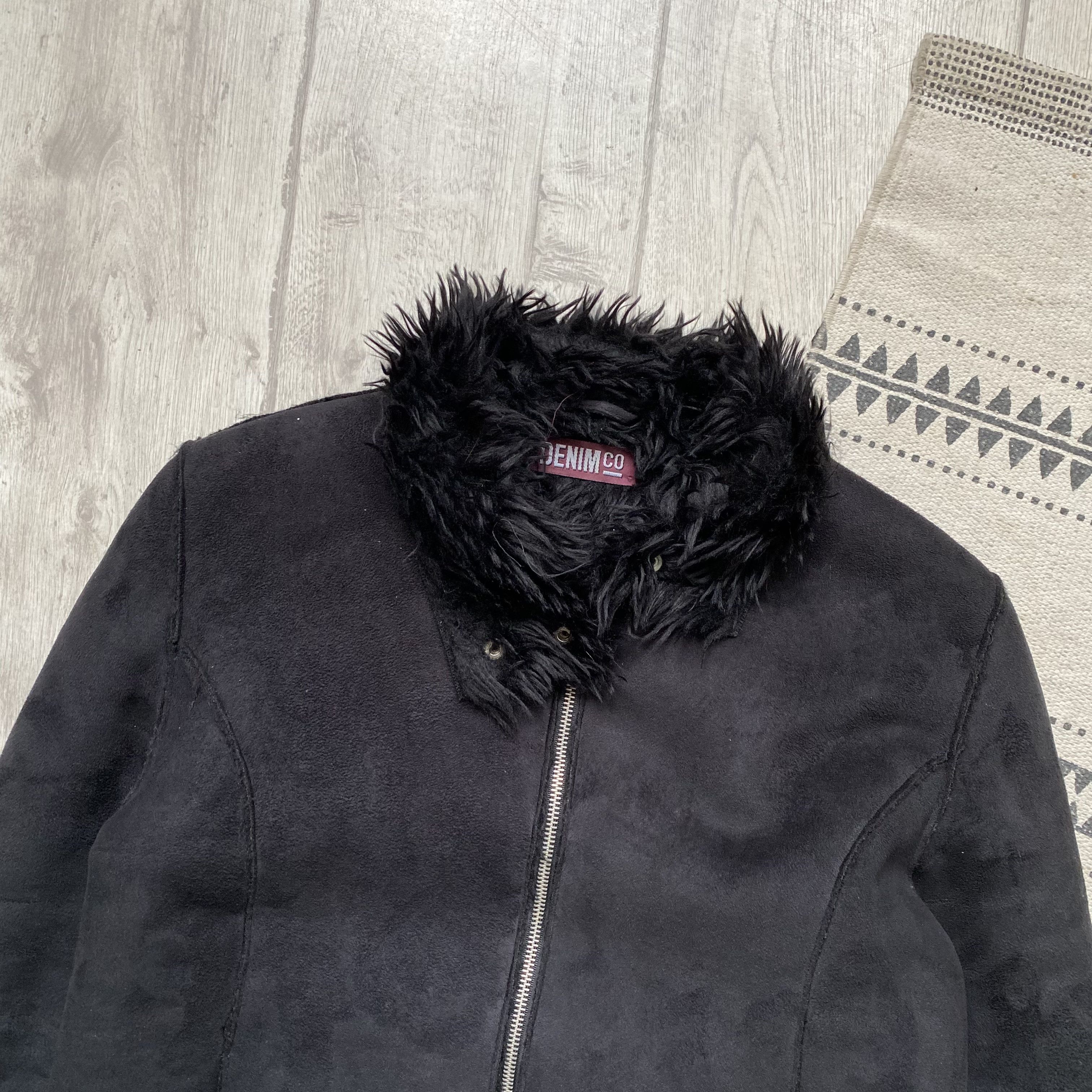 If Six Was Nine Avant-garde Vintage Shepkins Faux fur jacket Y2K Size M / US 6-8 / IT 42-44 - 8 Thumbnail