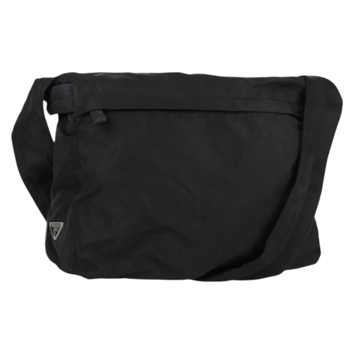 Prada PRADA Shoulder Bag Nylon Black Silver Size ONE SIZE - 1 Thumbnail