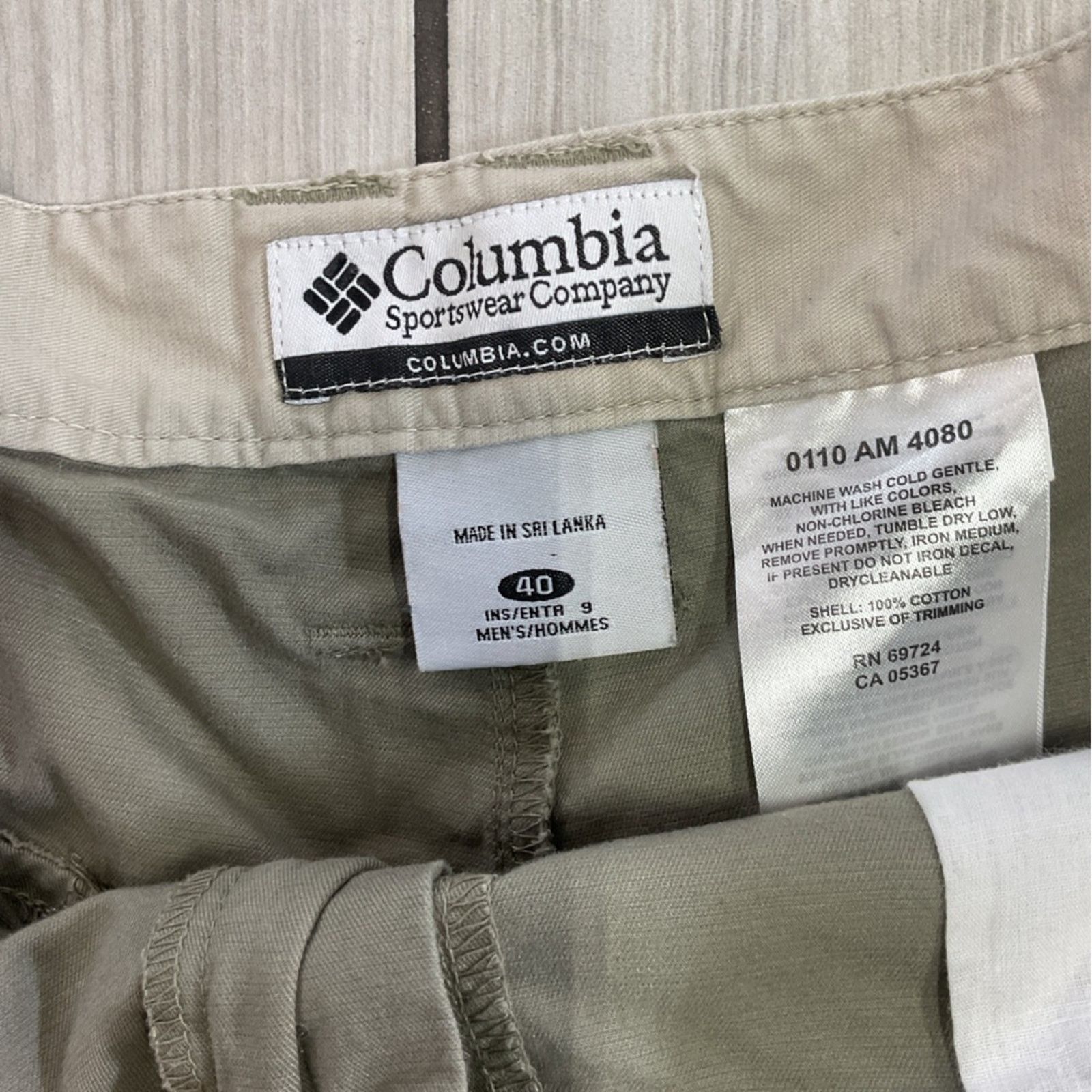 Columbia Columbia Shorts - Olive Size US 40 / EU 56 - 3 Thumbnail