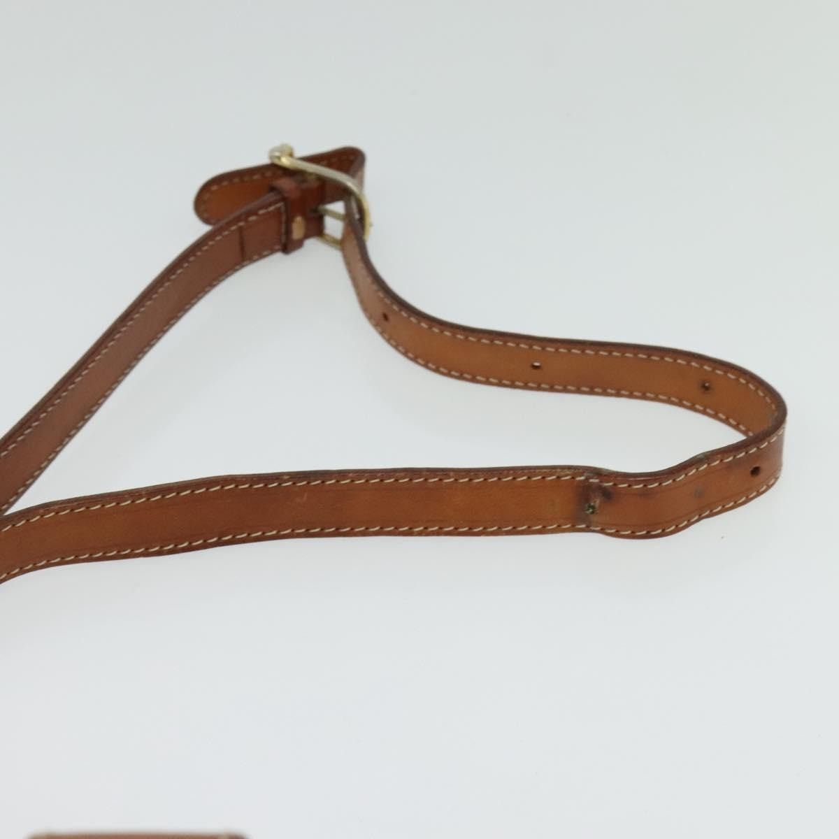 Celine CELINE Macadam Canvas Shoulder Bag Pvc Beige Gold Size ONE SIZE - 8 Thumbnail