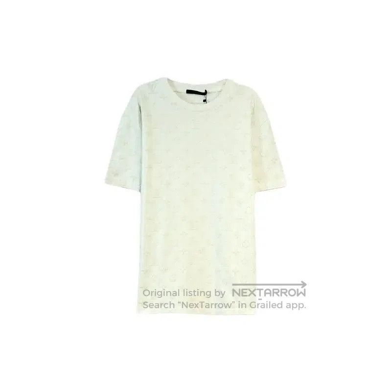 Louis Vuitton Louis Vuitton Summer White Cotton T. Size L / US 10 / IT 46 - 1 Thumbnail