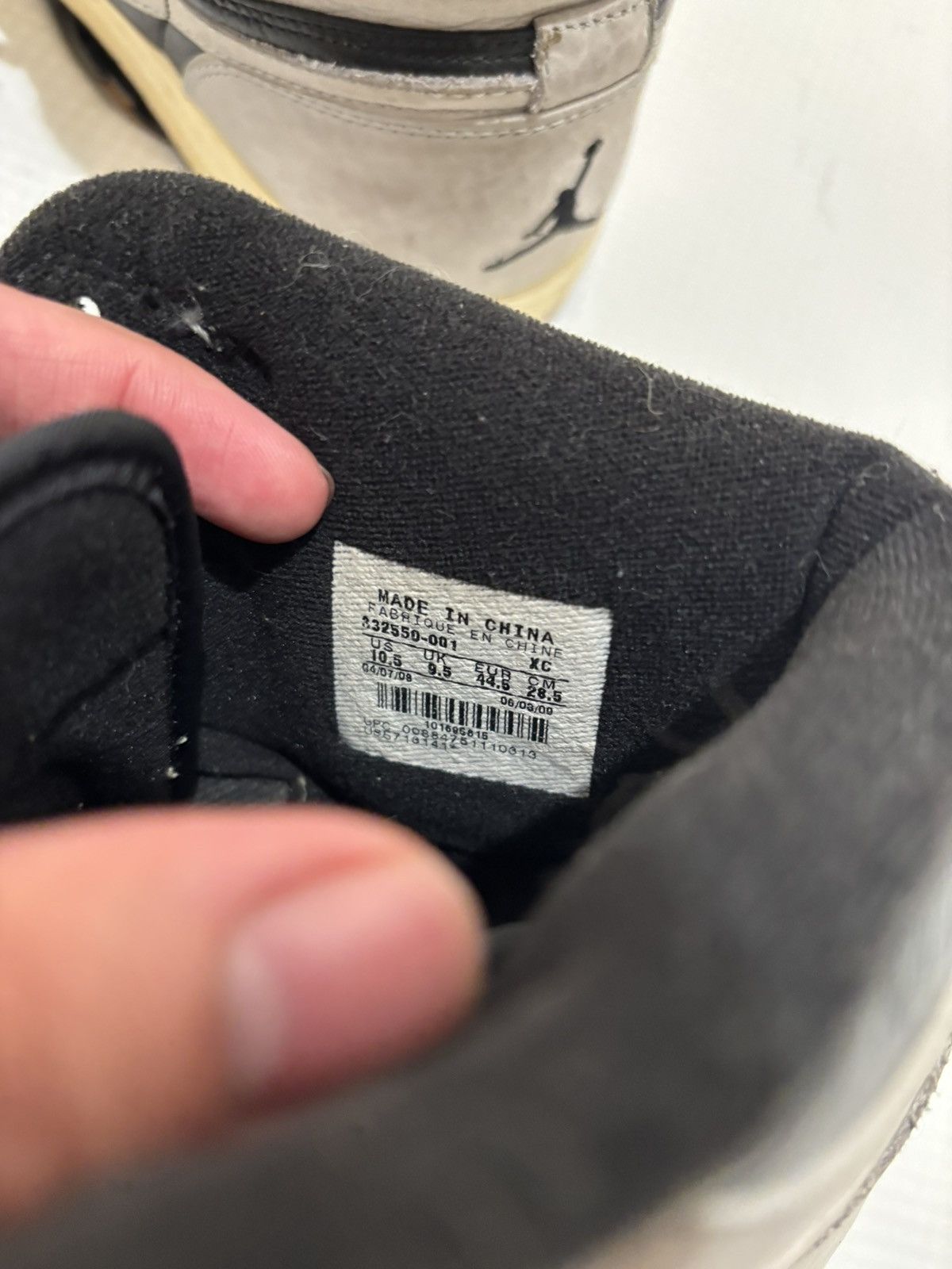 Jordan Brand Jordan 1 Shadow 10.5 Size US 10.5 / EU 43-44 - 6 Thumbnail