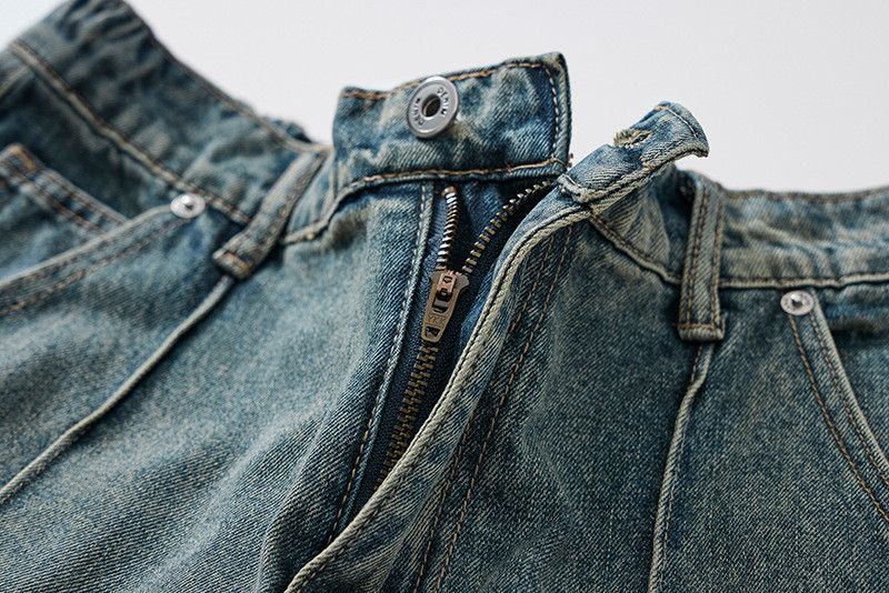 Vintage Men's American Vintage Washed & Paneled Denim Jeans Size US 32 / EU 48 - 4 Thumbnail
