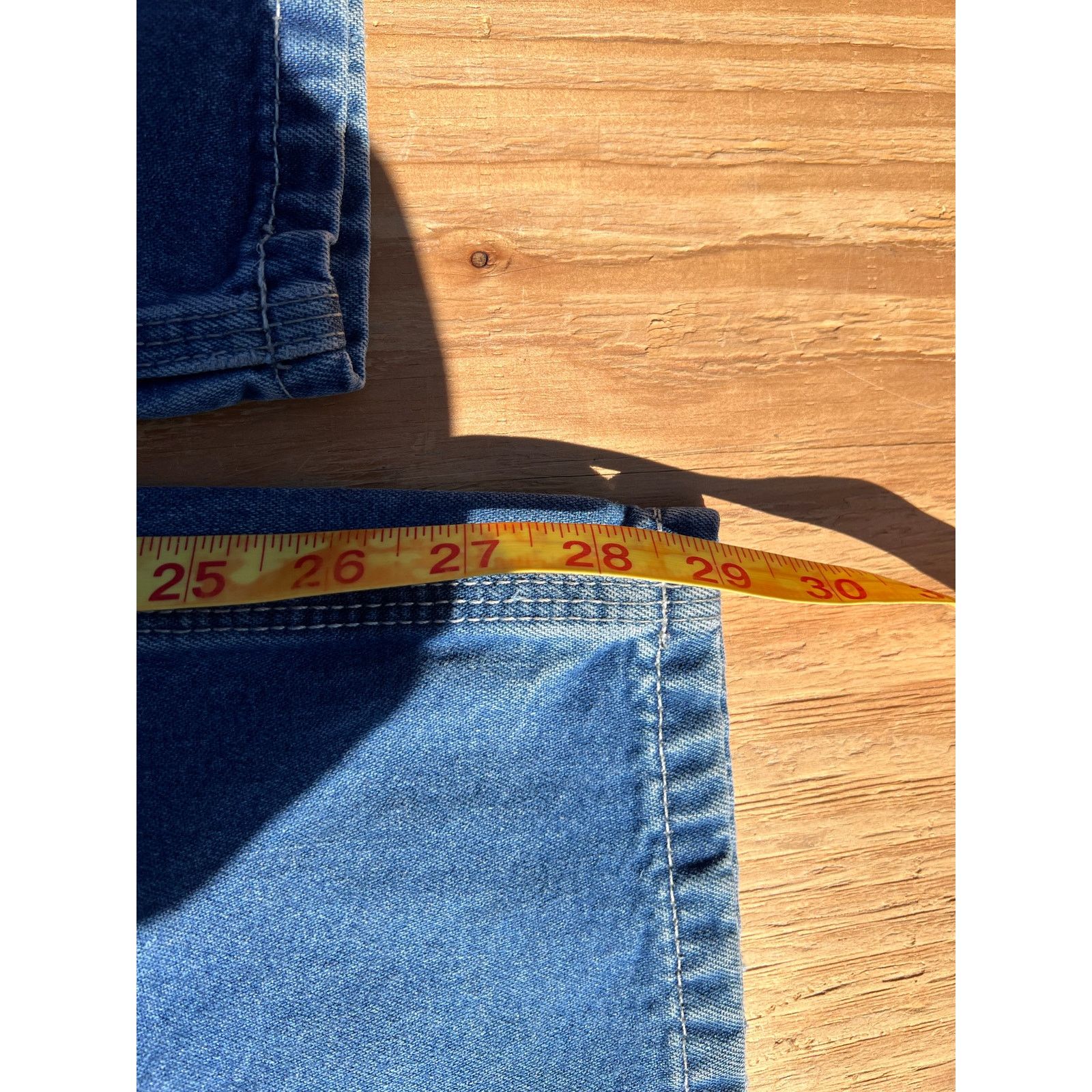 Carhartt Carhartt Jeans Mens 34x30 Blue Denim Carpenter Dungaree Fit Size US 34 / EU 50 - 7 Thumbnail