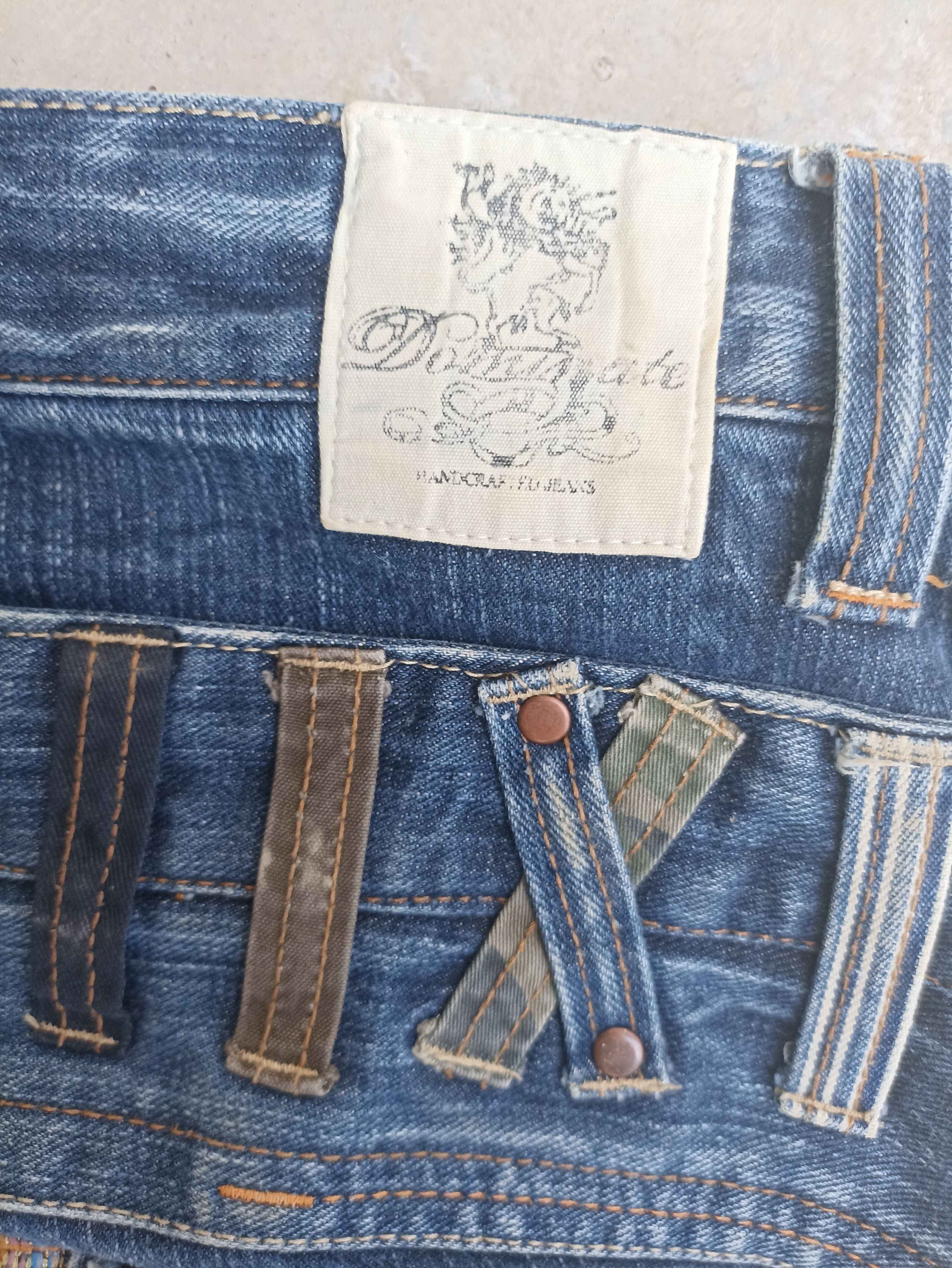 Beauty Beast Dominate Handcrafted jeans distressed beauty beast Size US 32 / EU 48 - 15 Thumbnail