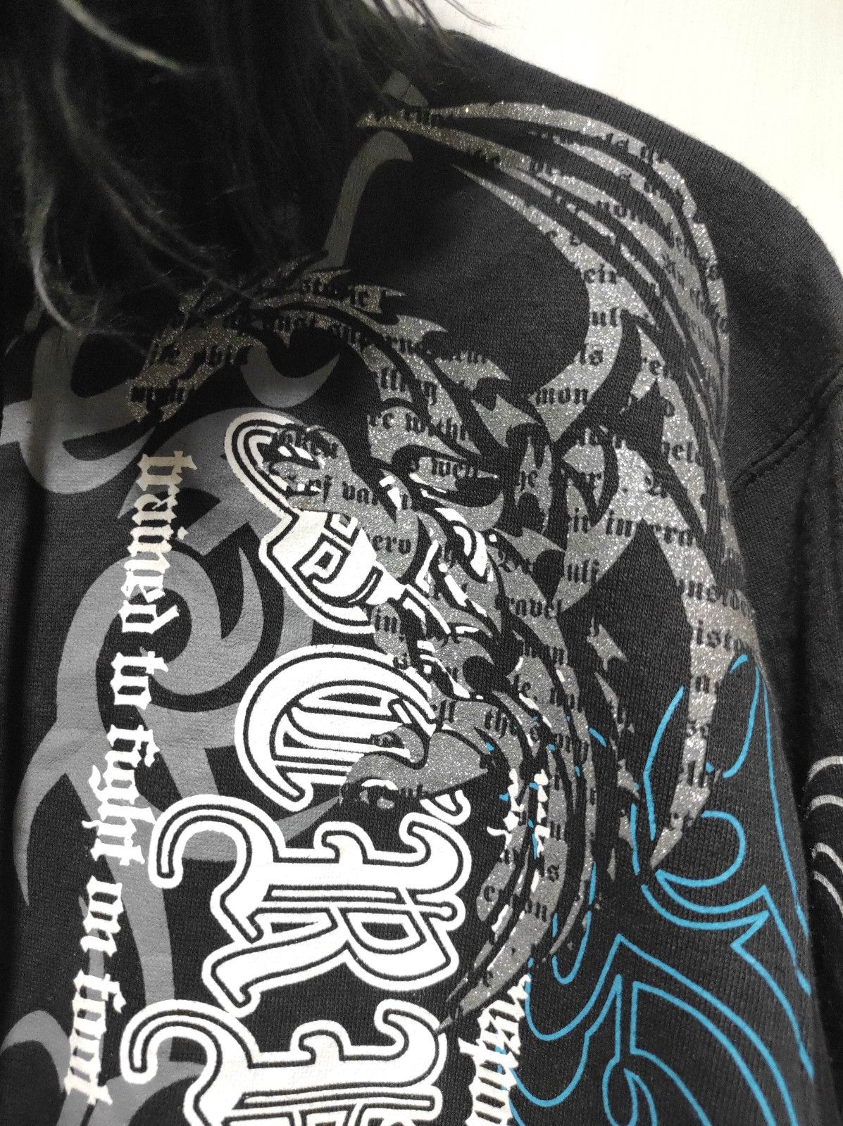 Affliction Beaumere Cross poem zip fur hoodie ifsix LGB style Size US L / EU 52-54 / 3 - 6 Thumbnail