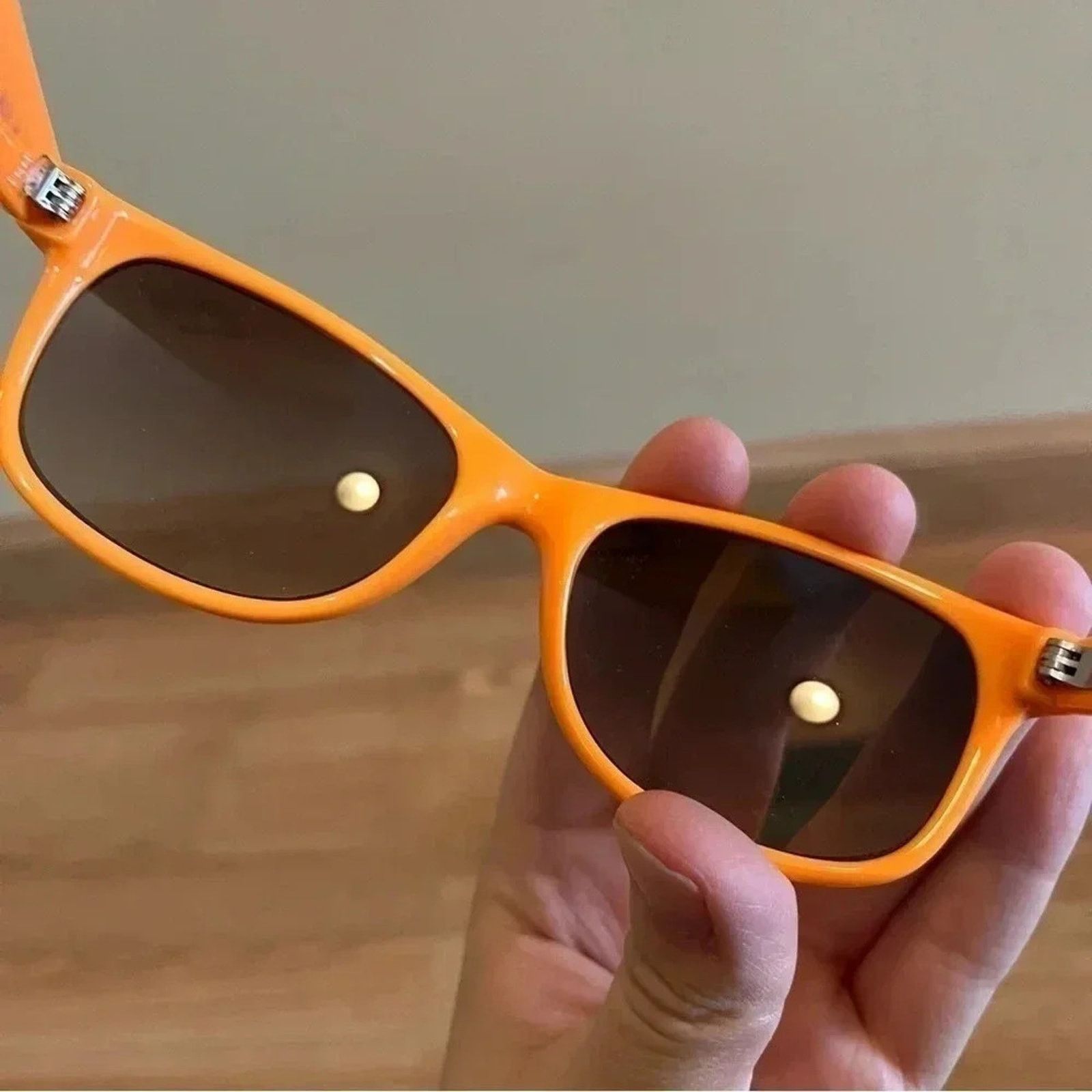 DNA DNA by M Polarized Brown Orange Sunglasses 54 18 145 UV400 Size ONE SIZE - 7 Thumbnail