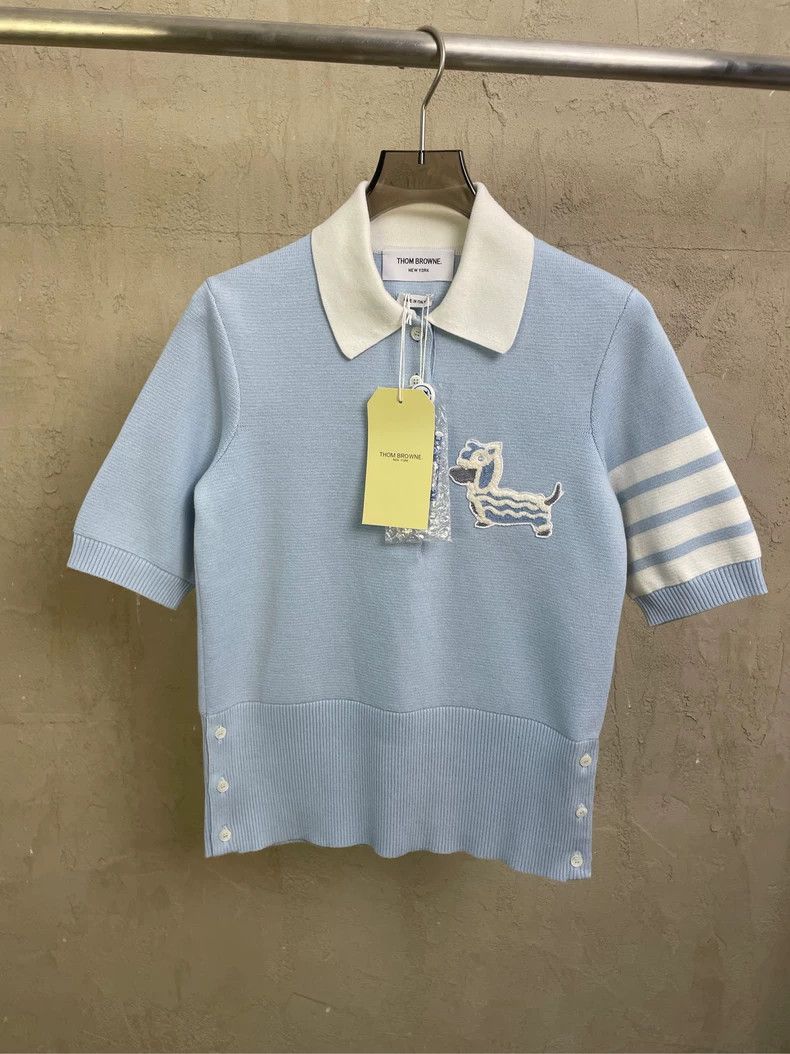 Thom Browne Thom browne SS24 latest baby blue embroidered plush lion da Size XS / US 0-2 / IT 36-38 - 1 Thumbnail