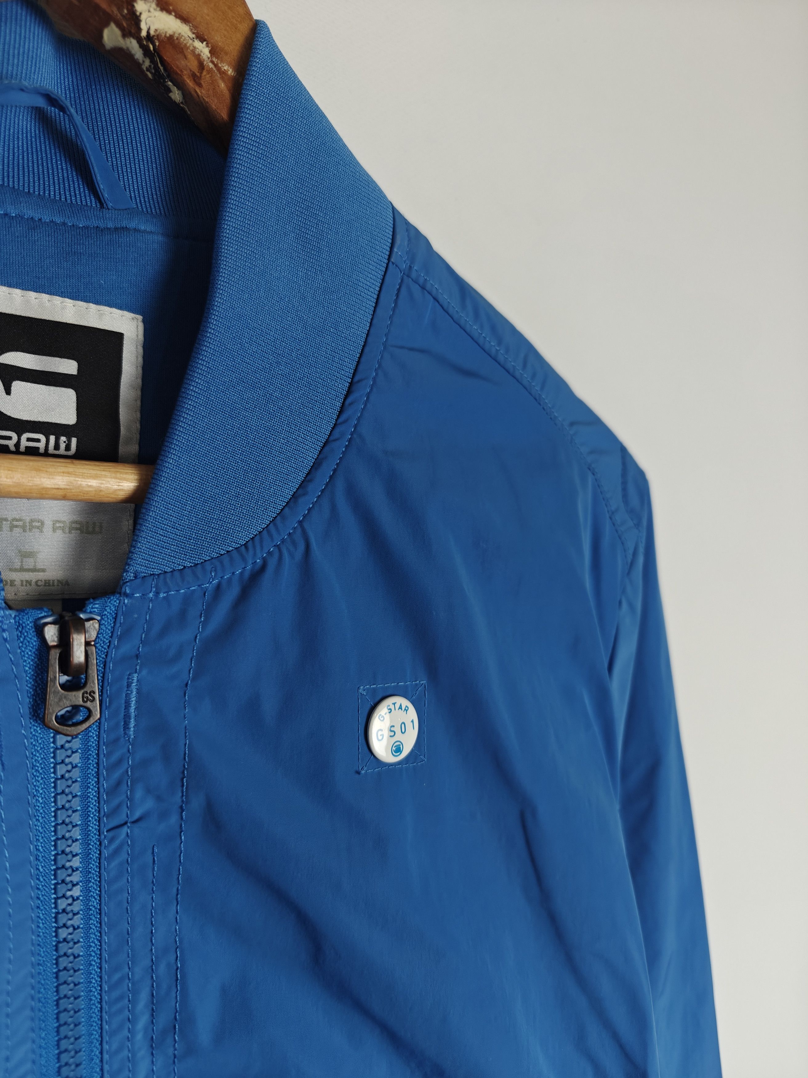 G-Star G-Star Raw Seafarer Bomber Jacket Blue size L Size US L / EU 52-54 / 3 - 5 Thumbnail