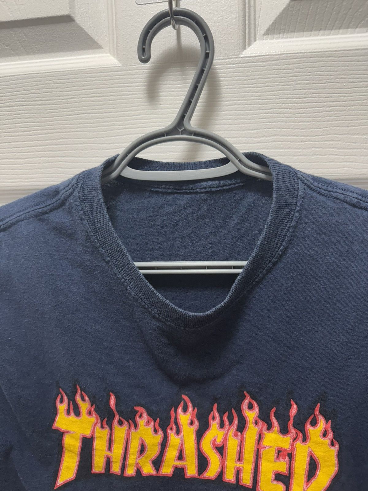 Thrasher × Vintage Thrasher Magazine Vintage Skateboard Faded T-Shirt Dark Blue Size US S / EU 44-46 / 1 - 3 Thumbnail