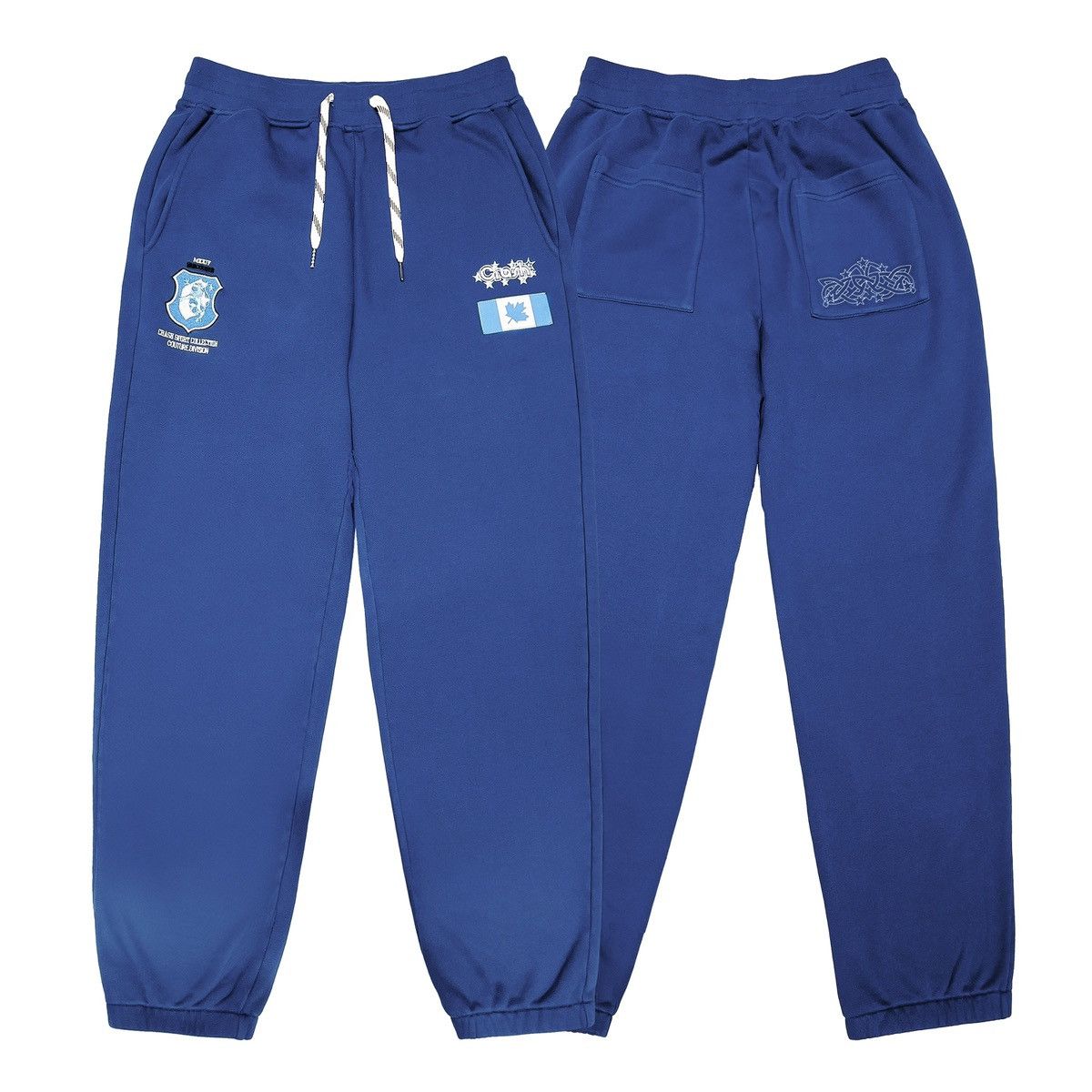 Crash Vancouver SPORT DiViSiON EMBROiDERED FRENCH TERRY SWEATPANTS JOGGERS Size US 31 - 13 Thumbnail