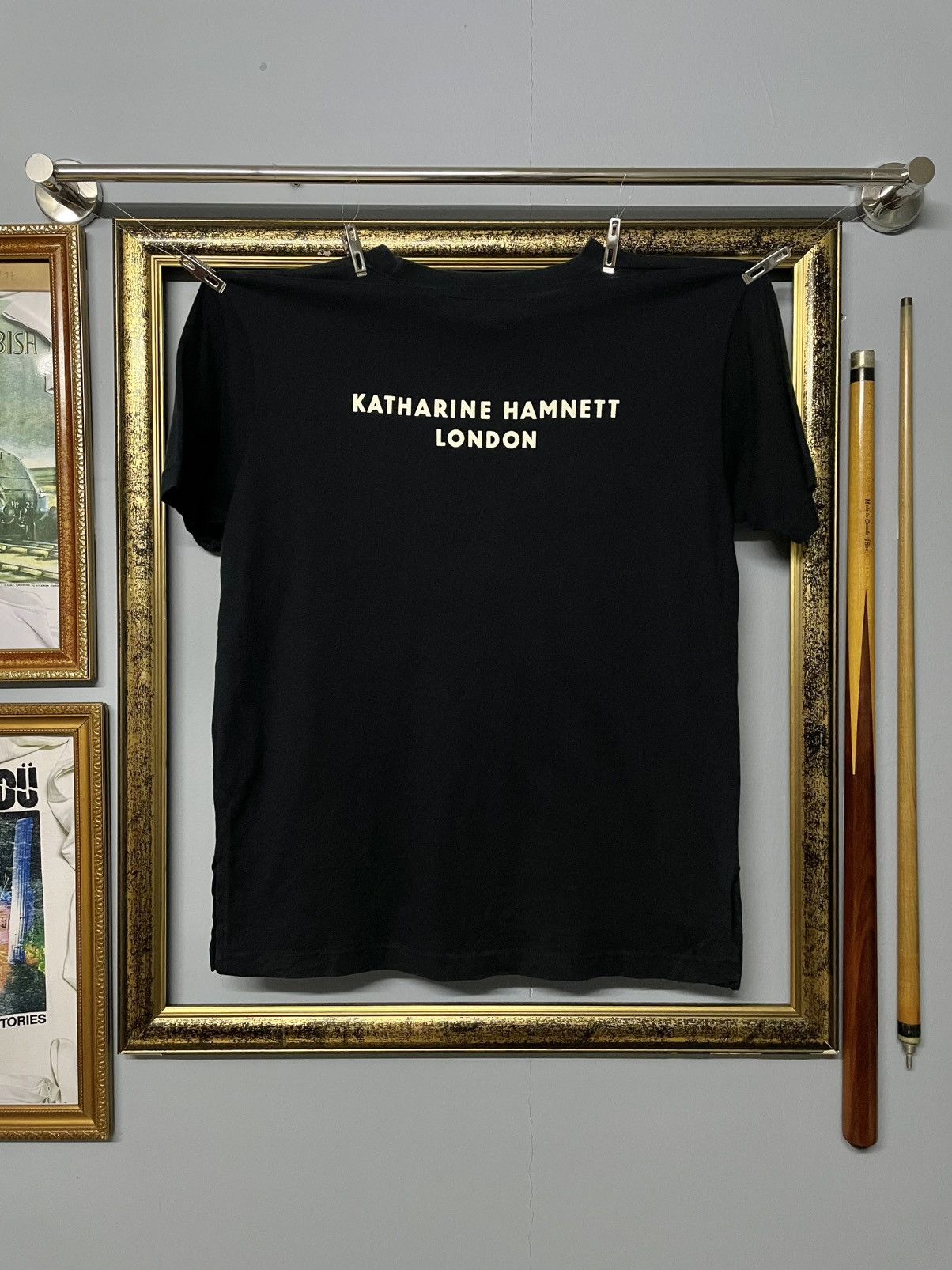 Katharine Hamnett London Vintage 1990s Katherine Hamnett - Og Big Logo Vintage Style Size US S / EU 44-46 / 1 - 5 Thumbnail