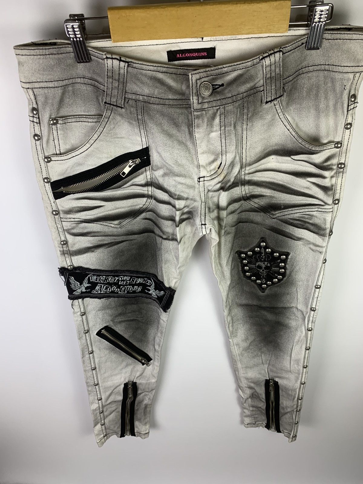 Hysteric Glamour ALGONQUINS patch punk style japanese Size US 31 - 5 Thumbnail