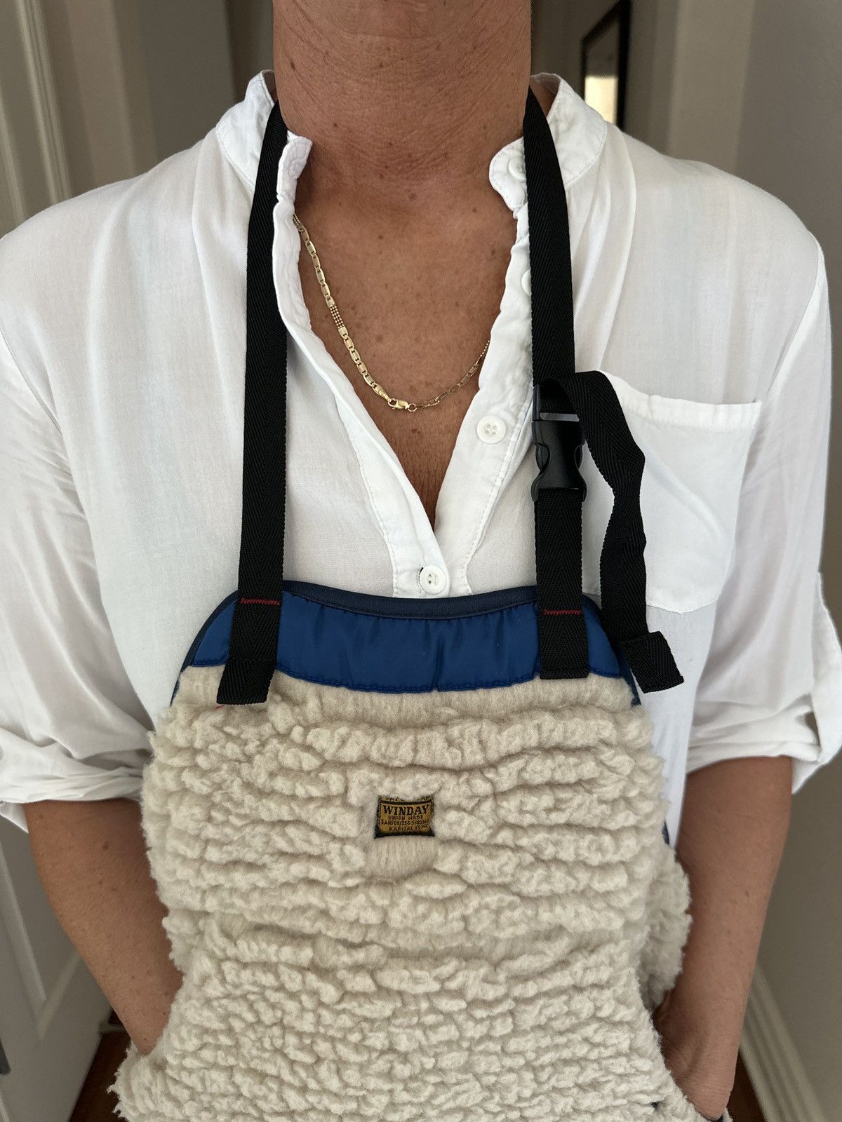 Kapital Kapital pile fleece apron Size ONE SIZE - 3 Thumbnail