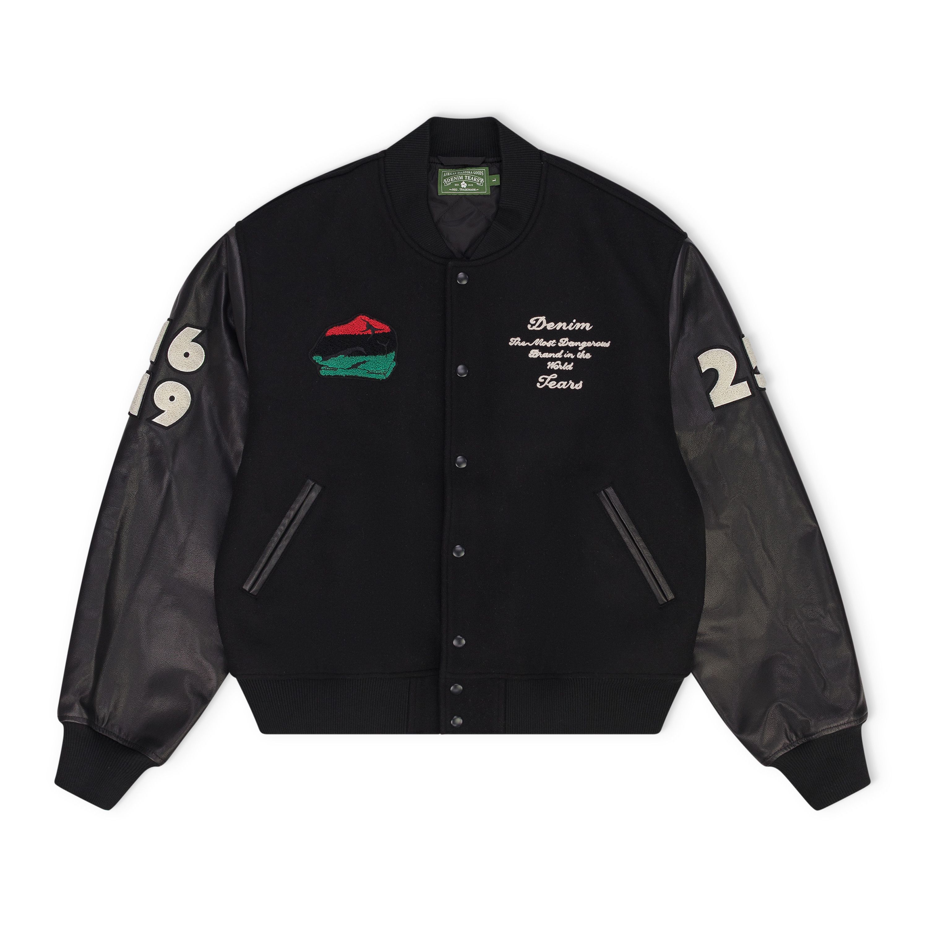DENIM TEARS Denim Tears Trans-Atlantic Flight Jacket Bomber Olive