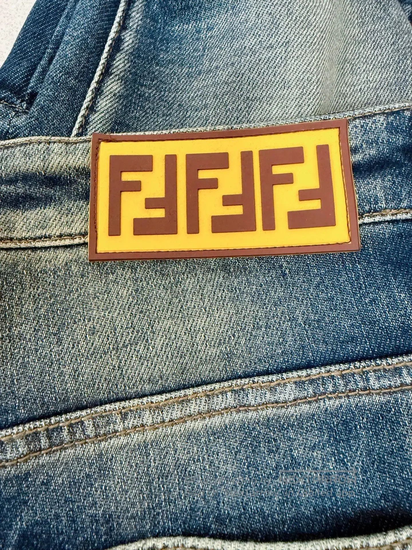 Fendi FENDI Blue Jeans. Size 33" - 5 Thumbnail