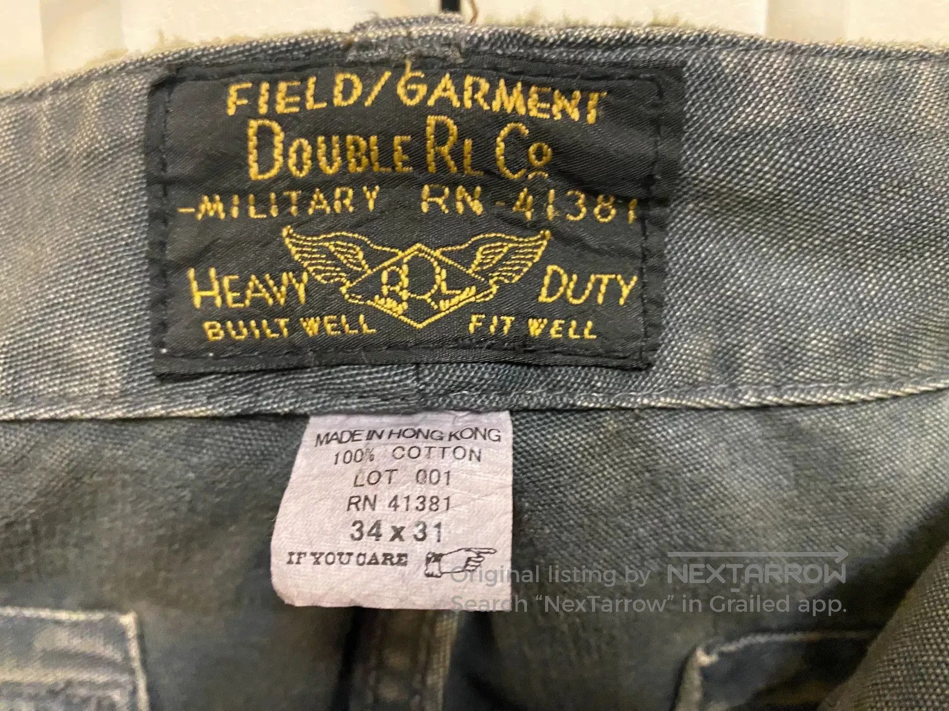 Other vintage double rl military style cargo pants. Size US 32 / EU 48 - 5 Thumbnail